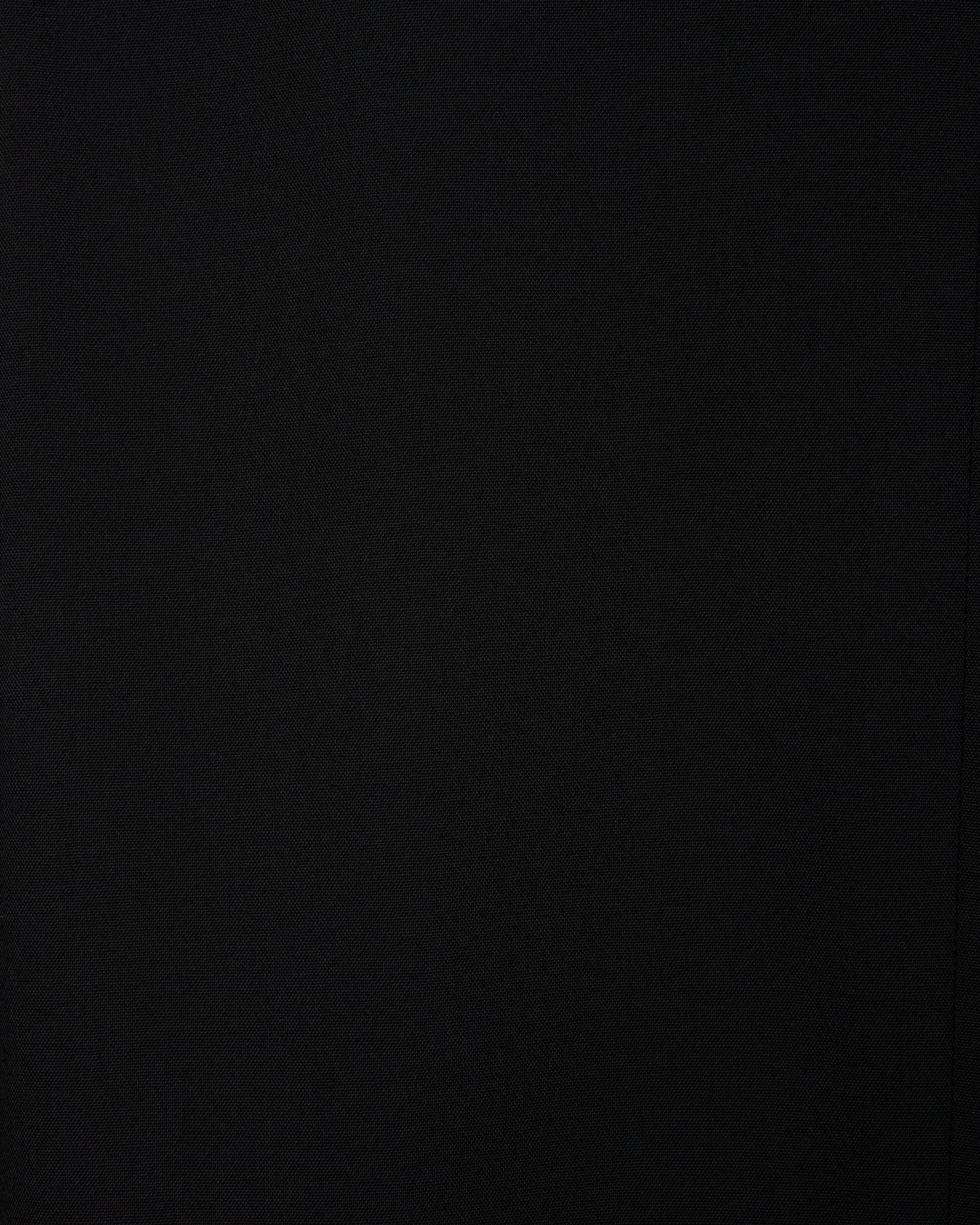 3/72 アルゼンチンウール トロピカル・サバイバル・クロス / マクファーソンジャケット, Black