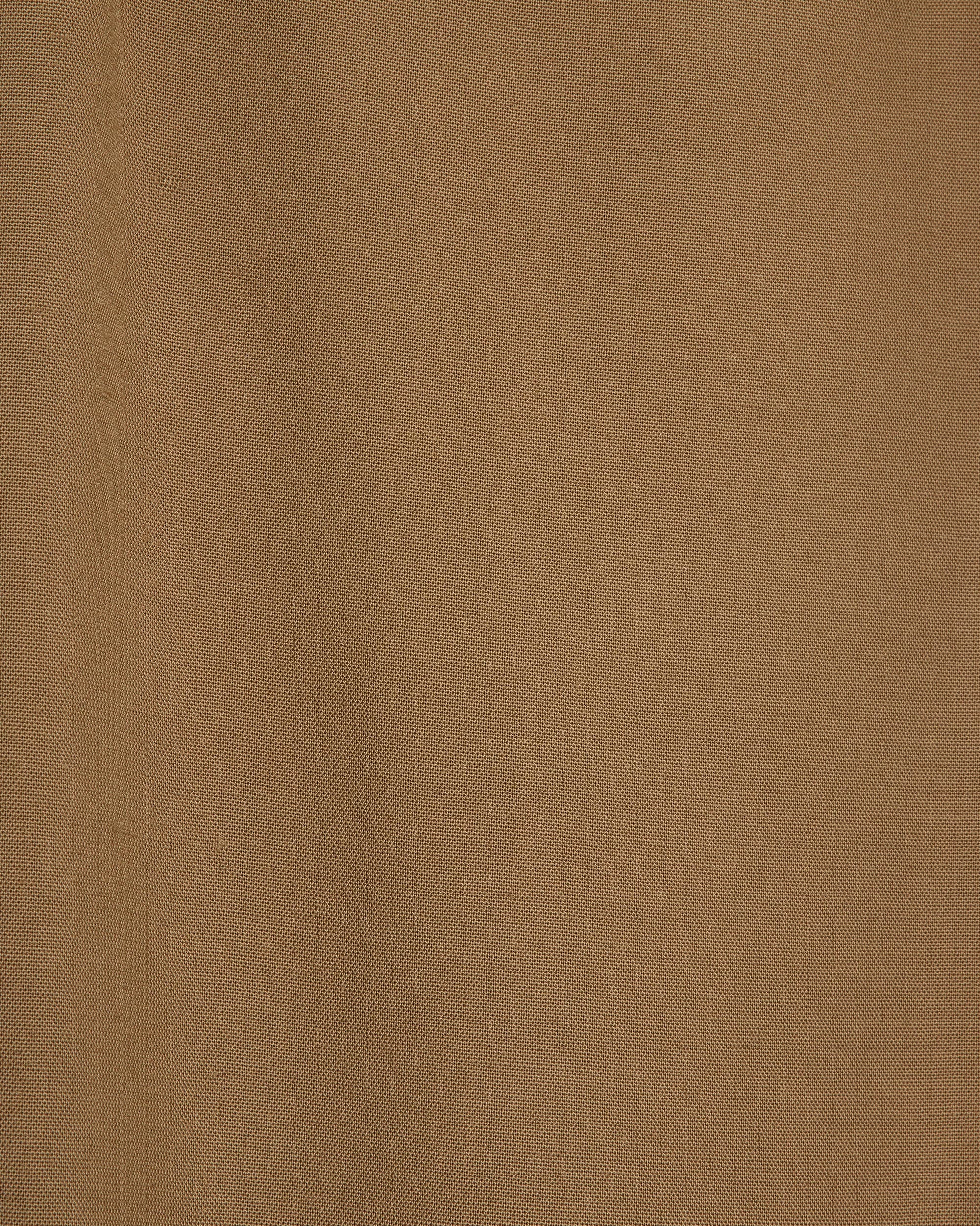 3/72アルゼンチンウールトロピカルサバイバルクロス / フラットフロントワイドトラウザーズ, Beige