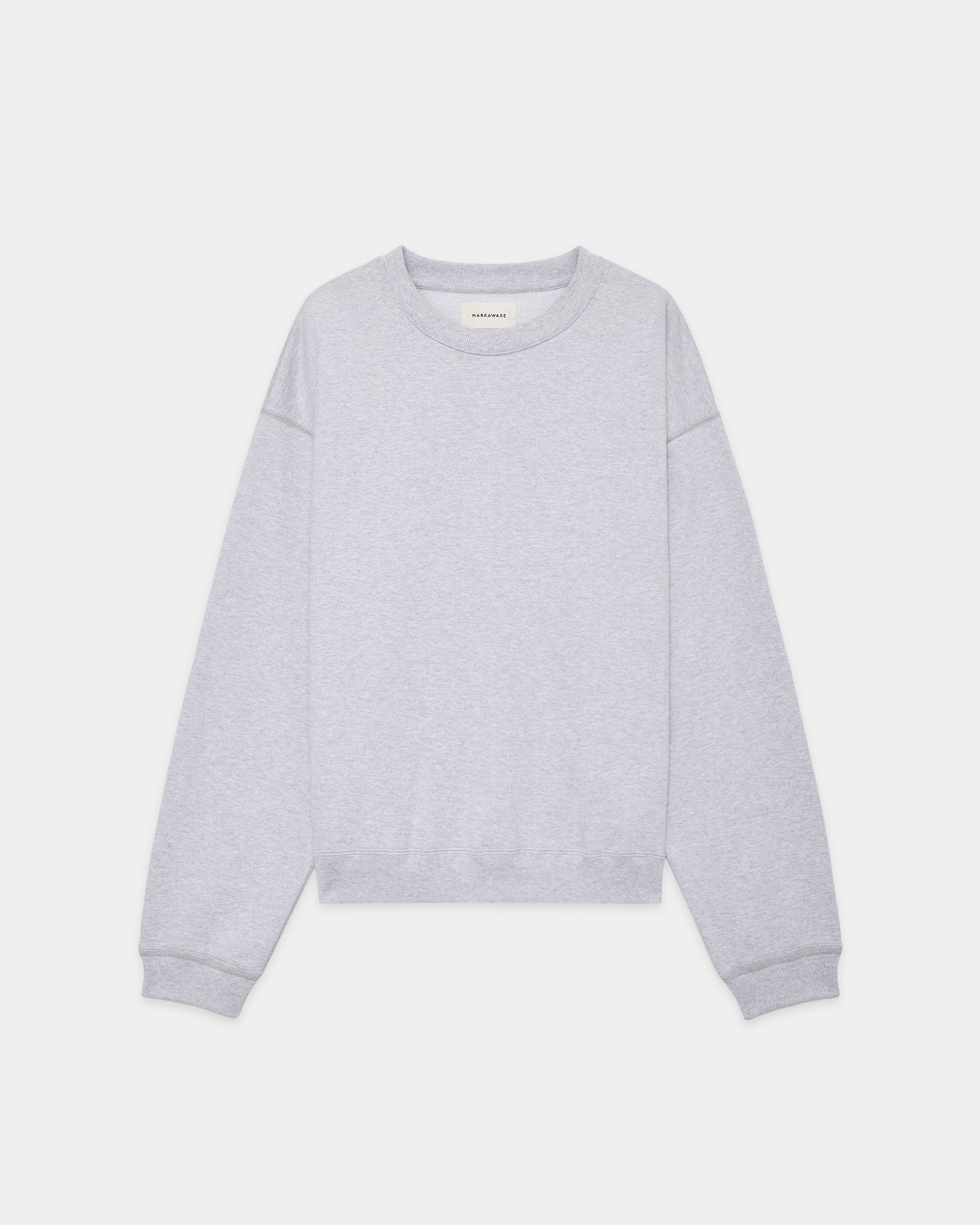 オーガニックコットンヘビー吊裏毛 / コンフォートスウェット, Ash Gray