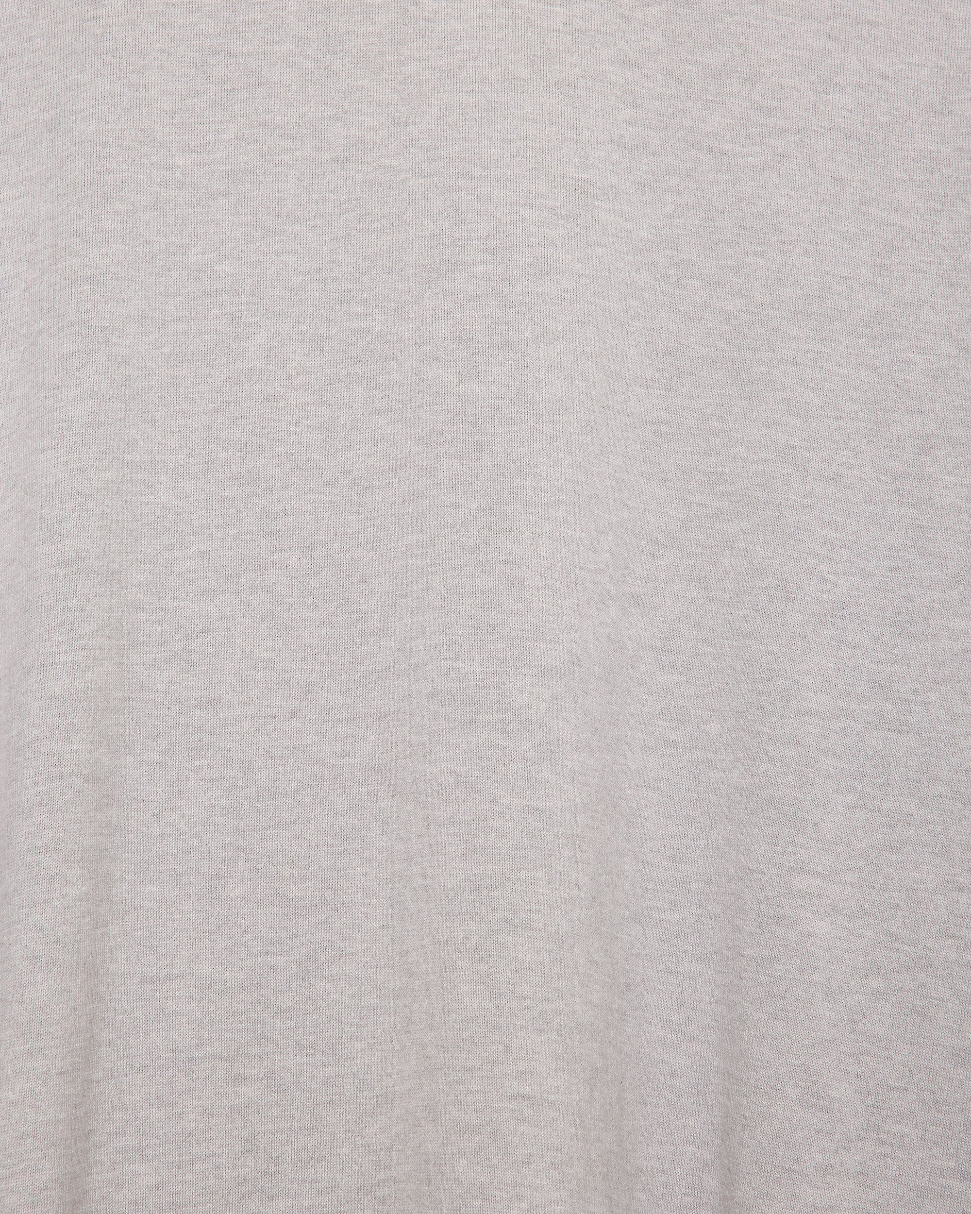 コットン×シルク×カシミヤ吊り天竺 / リラックスフィットTee S/S, Foggy Gray