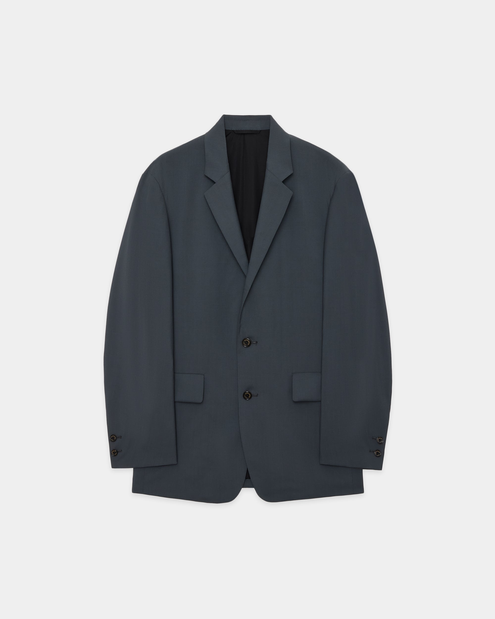 オーガニックウール2/80トロピカル / スポーツコート, Charcoal