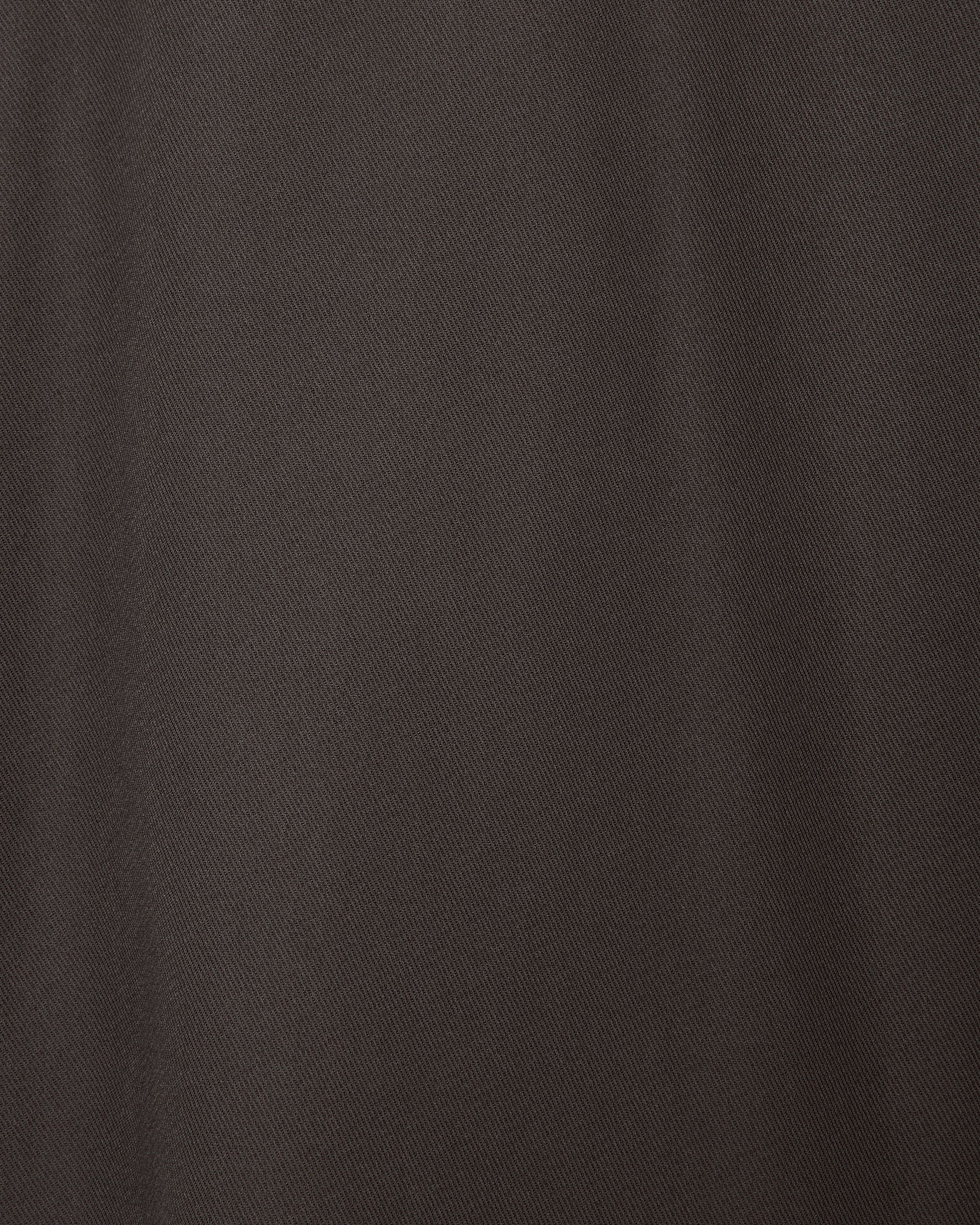 60/2オーガニック強燃ボイル3/2ツイル / サックコート, Charcoal