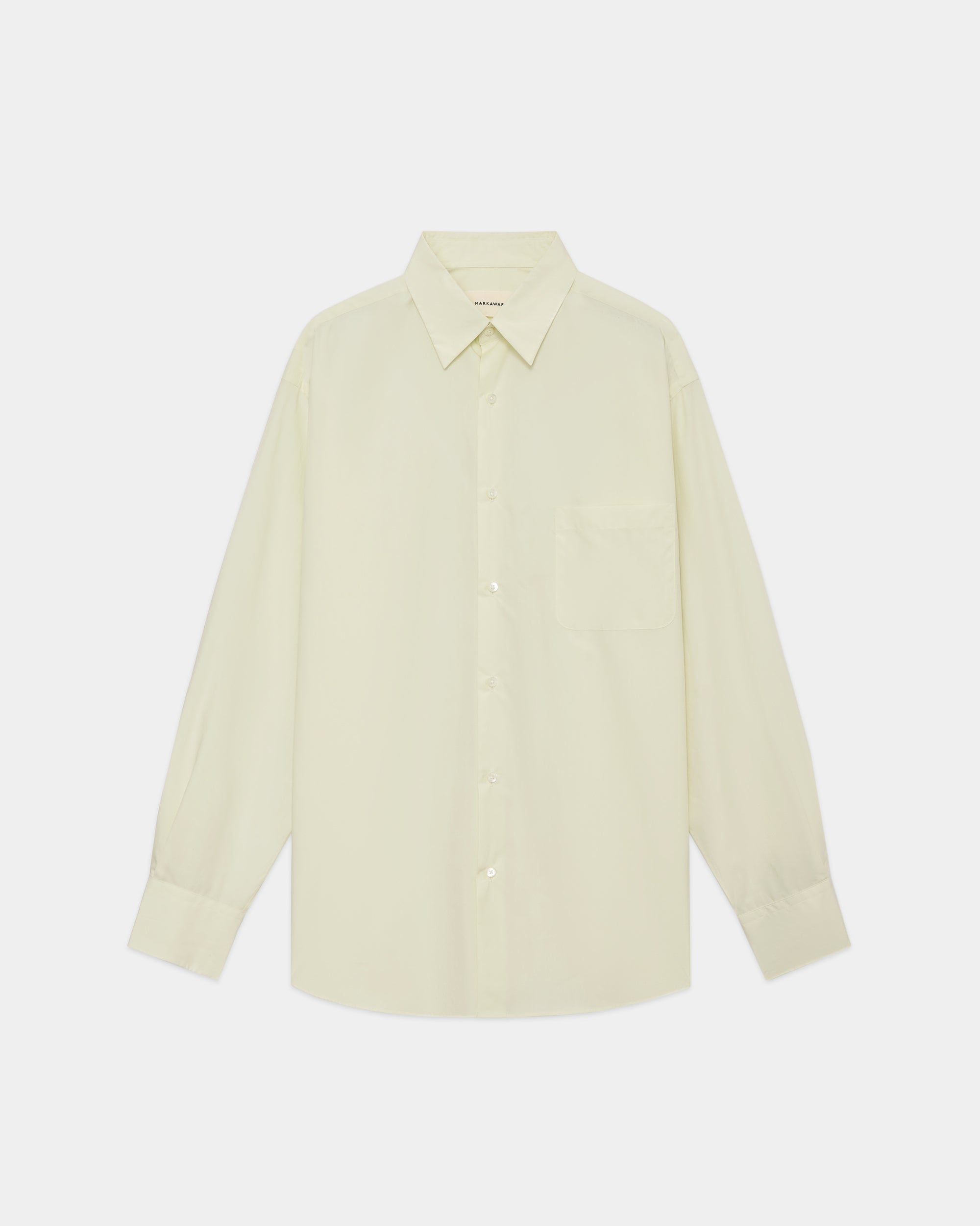 オーガニックGIZA80/1タイプライター / コンフォートフィットシャツ, Lemon