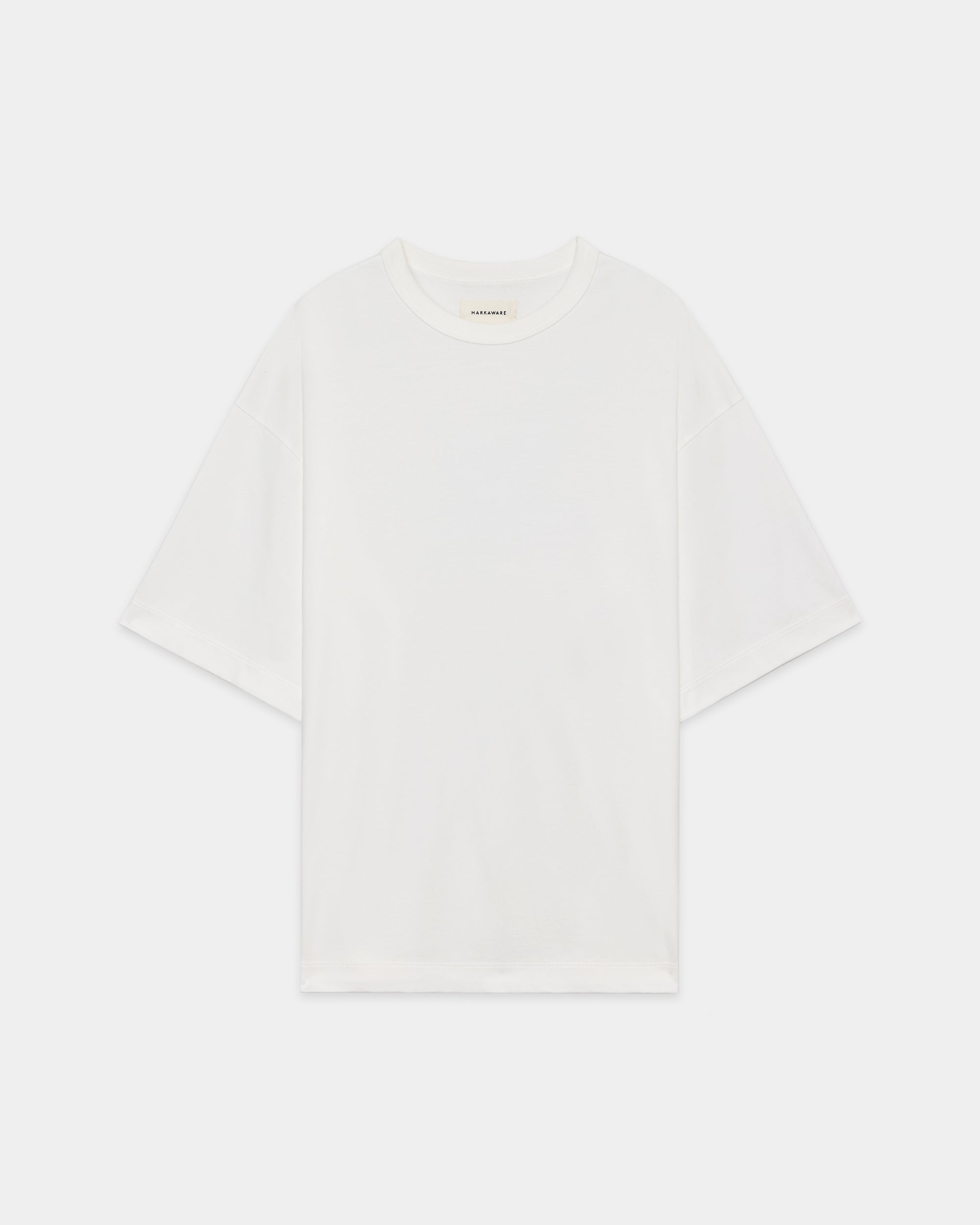 オーガニックGIZA 80/3 天竺 サバイバルクロス® / コンフォートフィットTee, White
