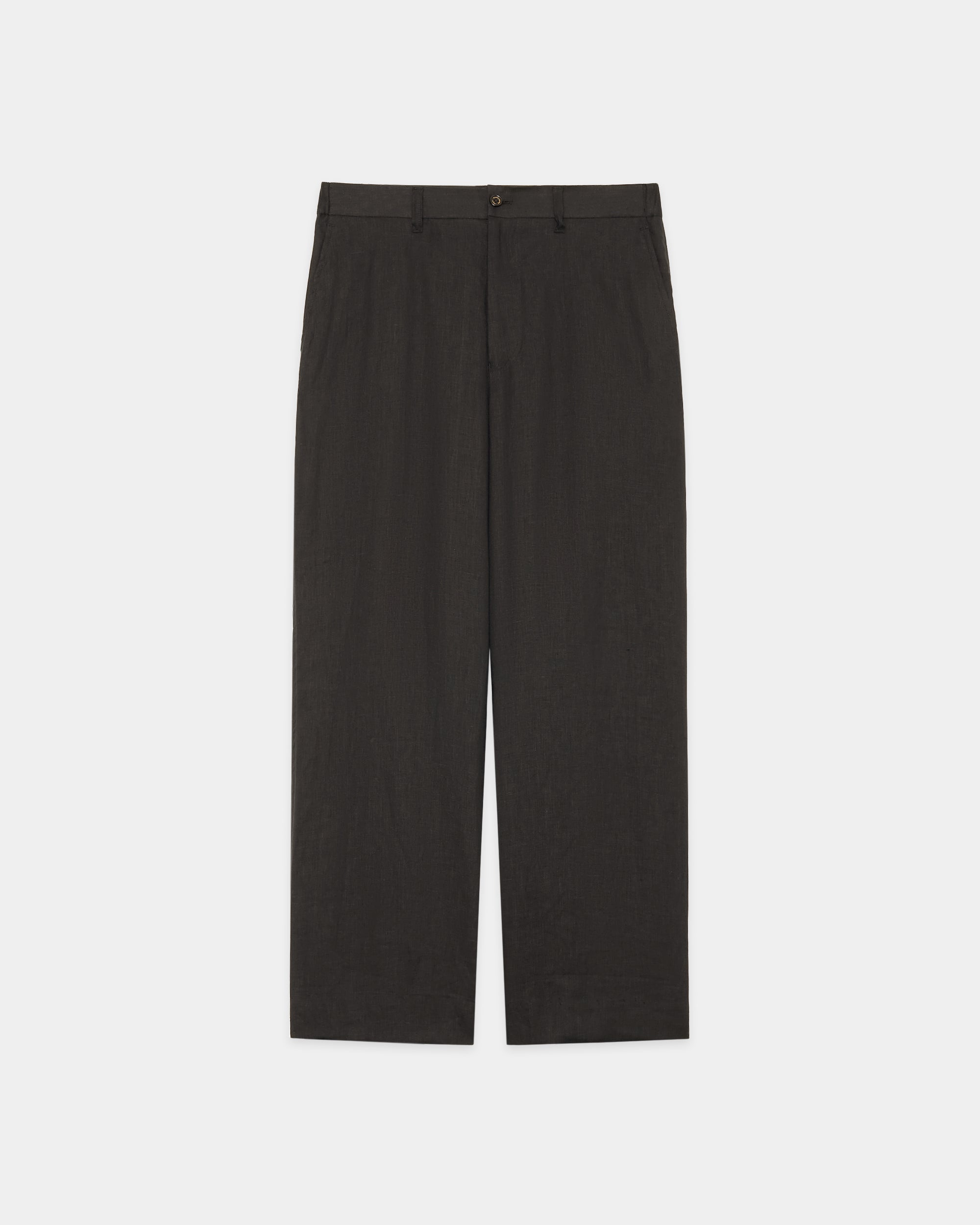 ヘンプ細布 / ワイドペンターパンツⅡ, Charcoal