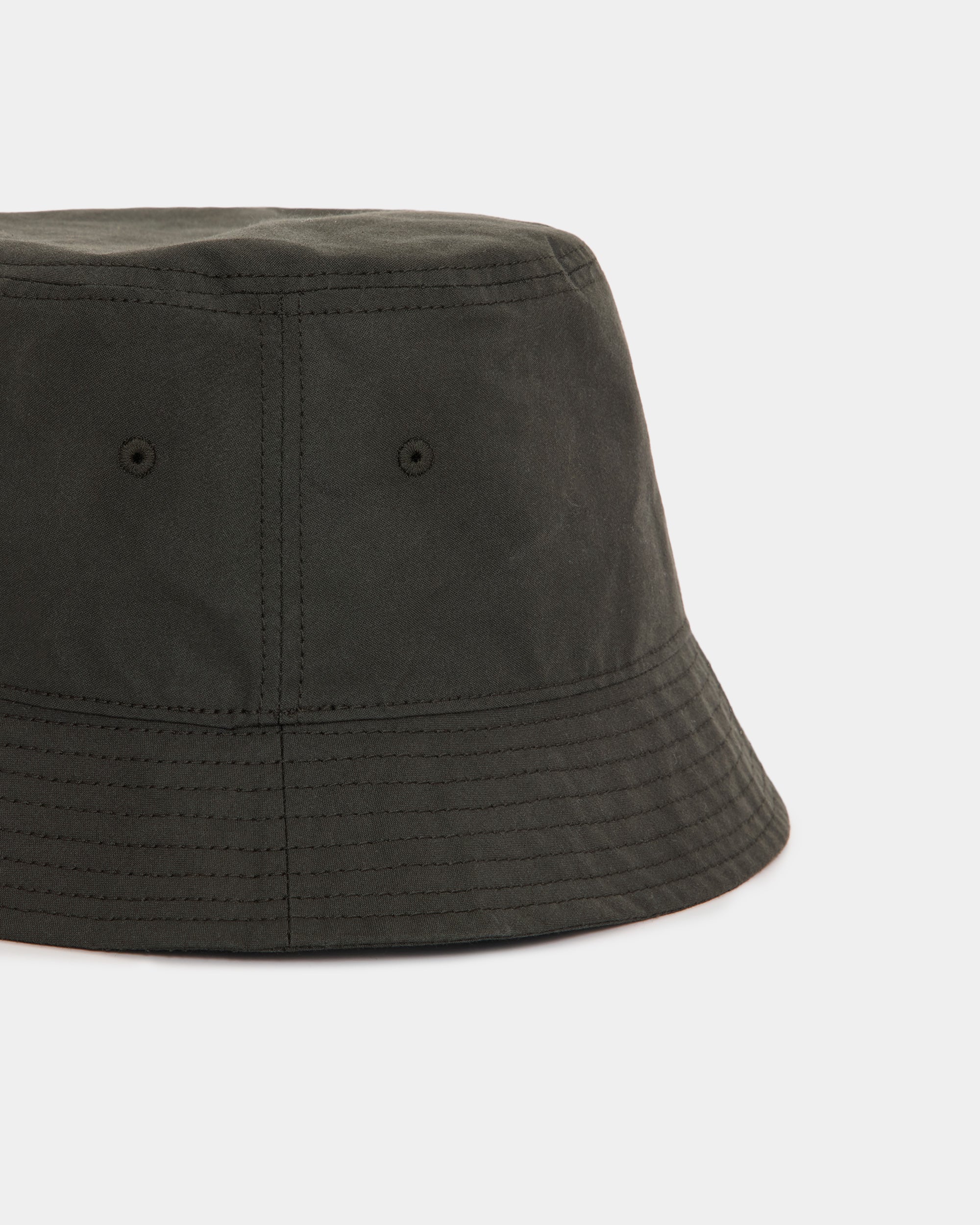 Organic Cotton Heavy All Weather Cloth Bucket Hat, Dark Sage