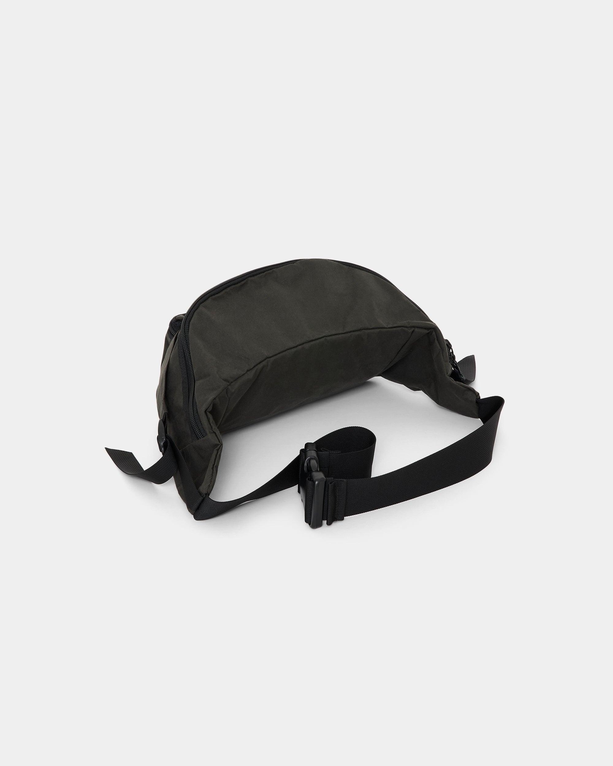 Organic Cotton Heavy All Weather Cloth Waist Pouch, Dark Sage