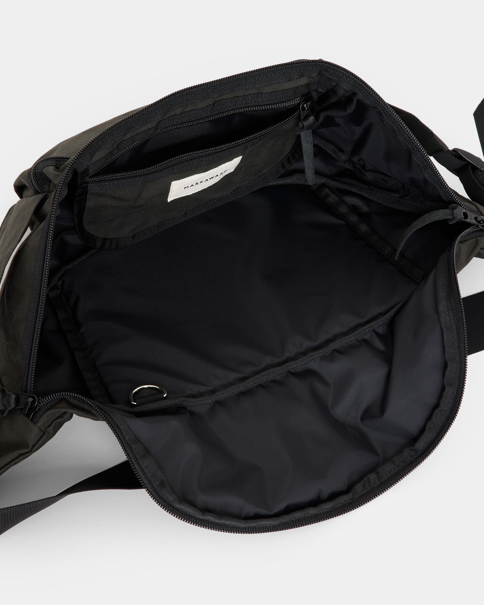 Organic Cotton Heavy All Weather Cloth Waist Pouch, Dark Sage