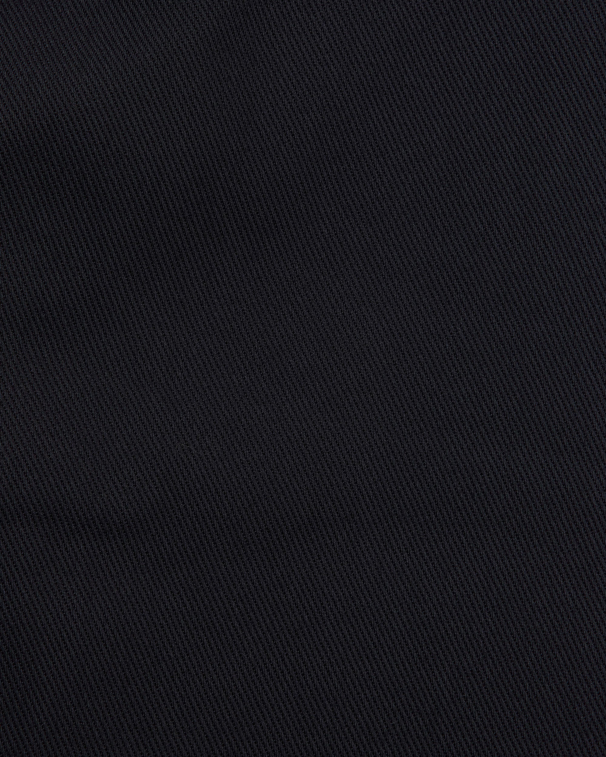 Organic Cotton Survival Cloth Flat Tapered Trousers, Navy