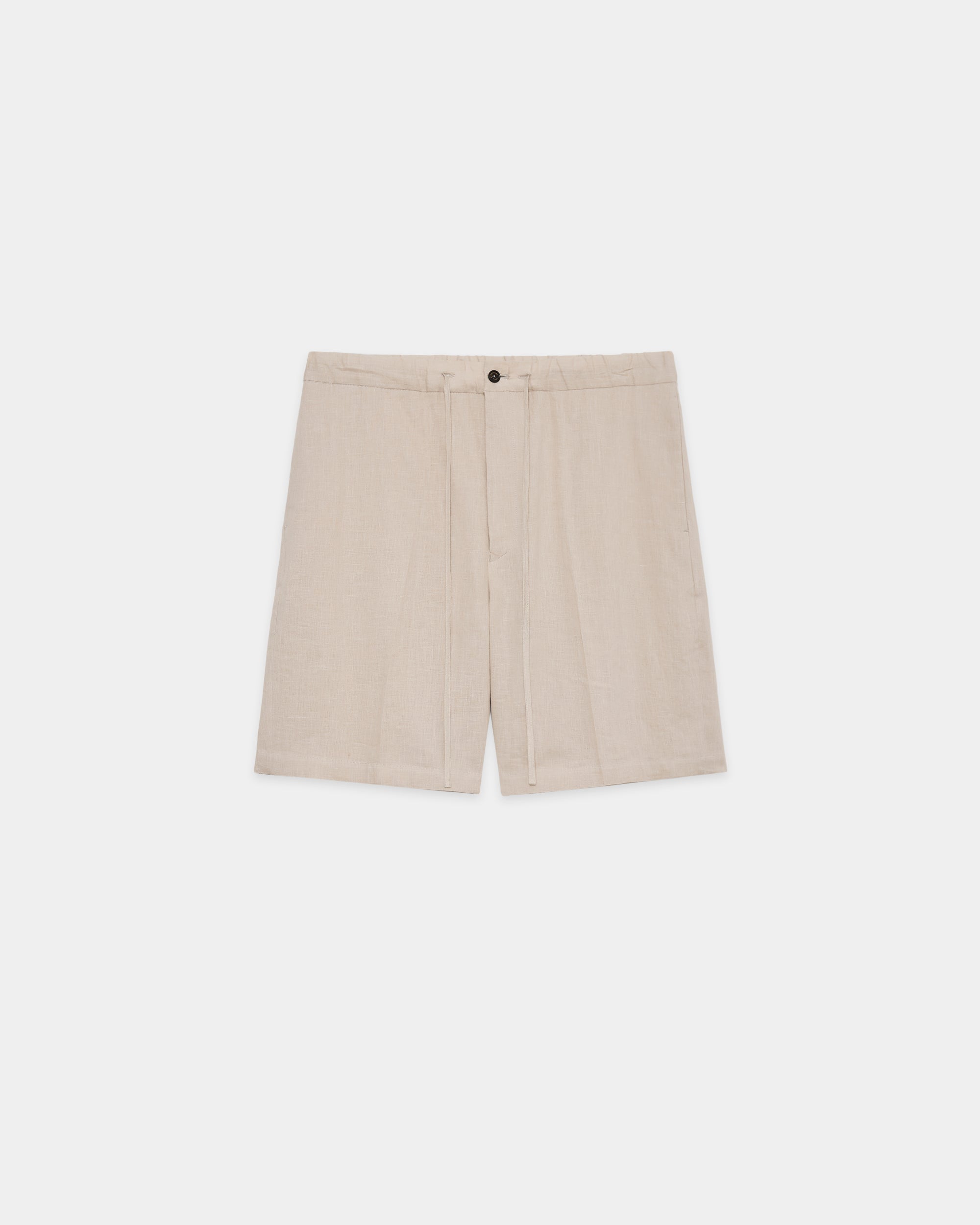 ヘンプ細布 / フラットテーパードイージーショーツ, Taupe