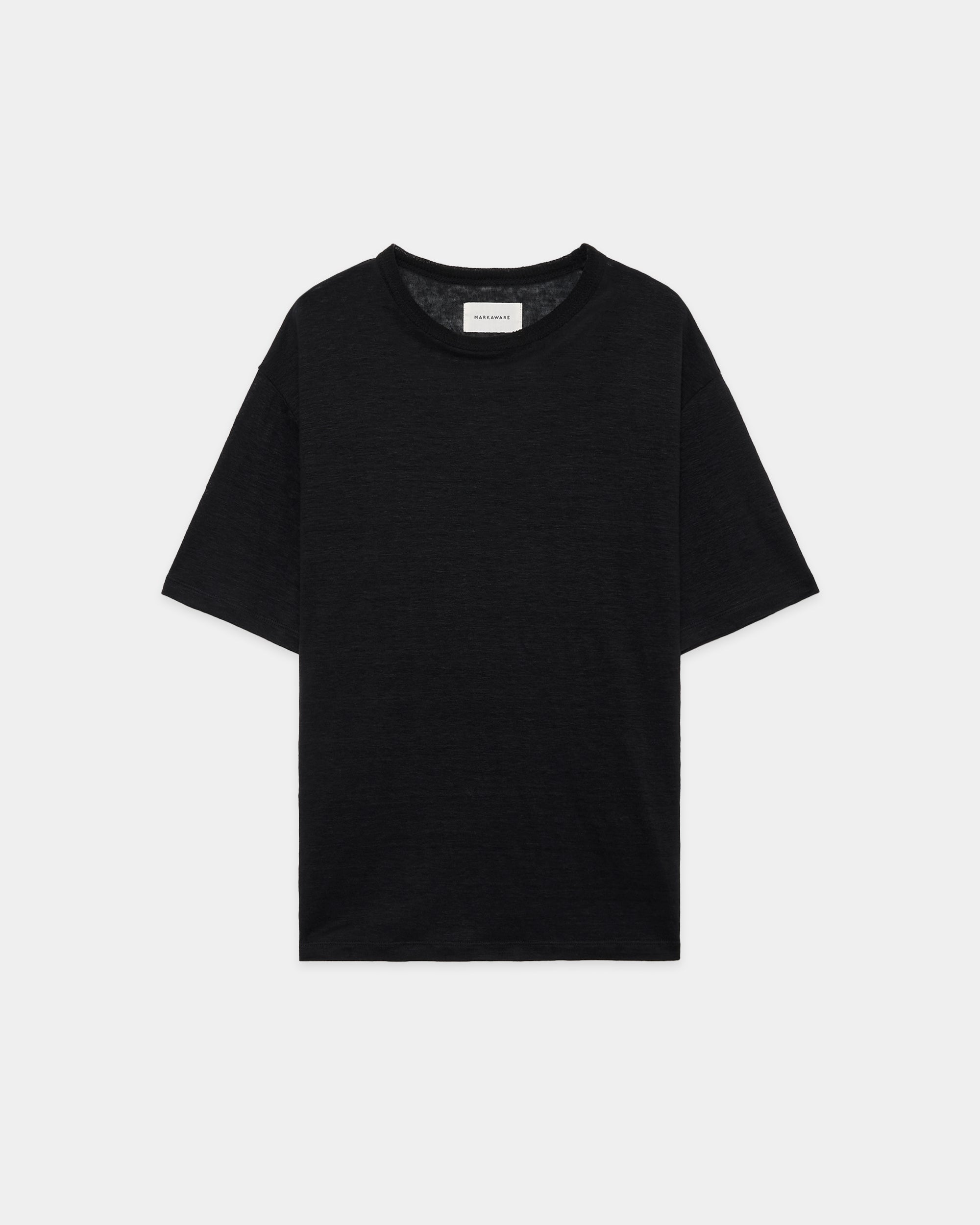 ヘンプ天竺 / ニューリラックスドフィットTee, Black