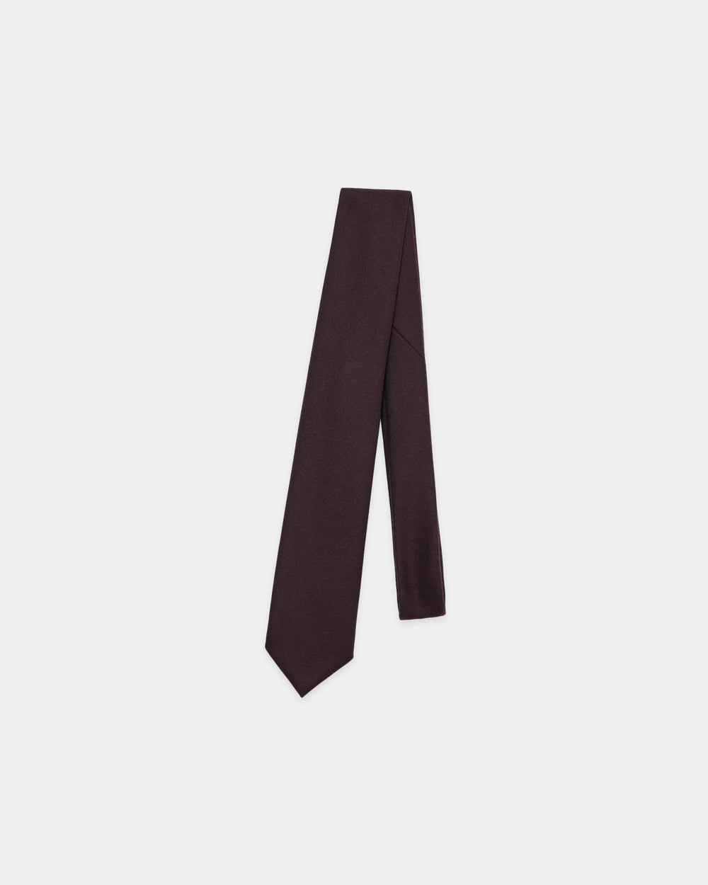 2/2/96 Wool Flannel / Tie, Dark Purple