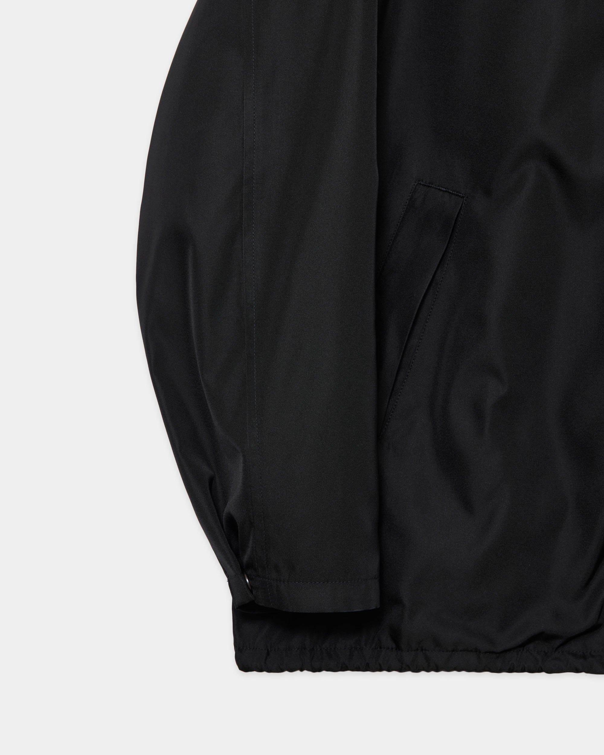 Bratac Silk Heavy Twill / Coach Jacket Ⅳ, Black