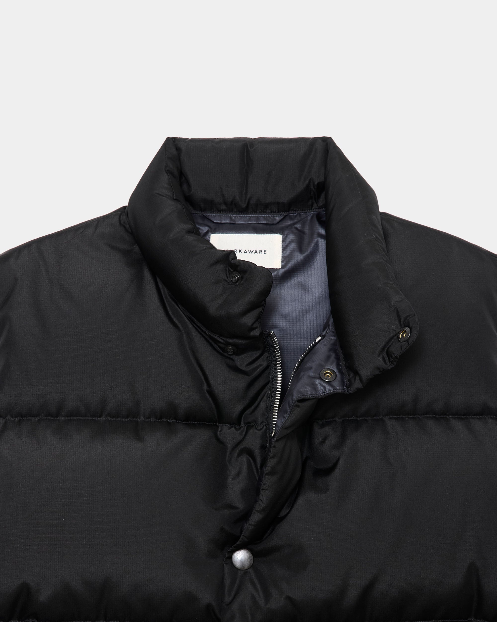 Bratac Silk Ripstop / Alpine Short Down Vest, Black