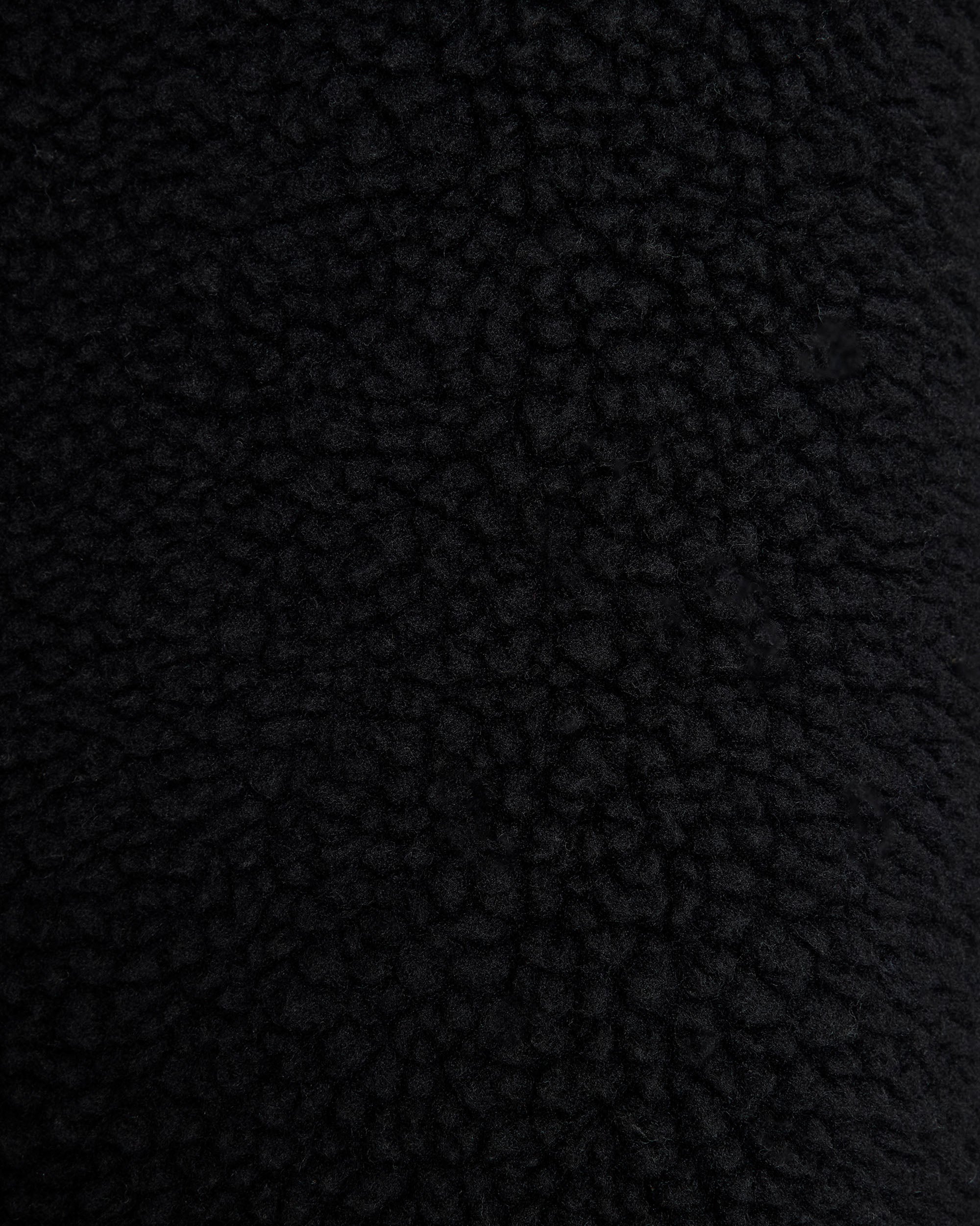 Rocky Merino Sheep Boa / Retro Vest, Black