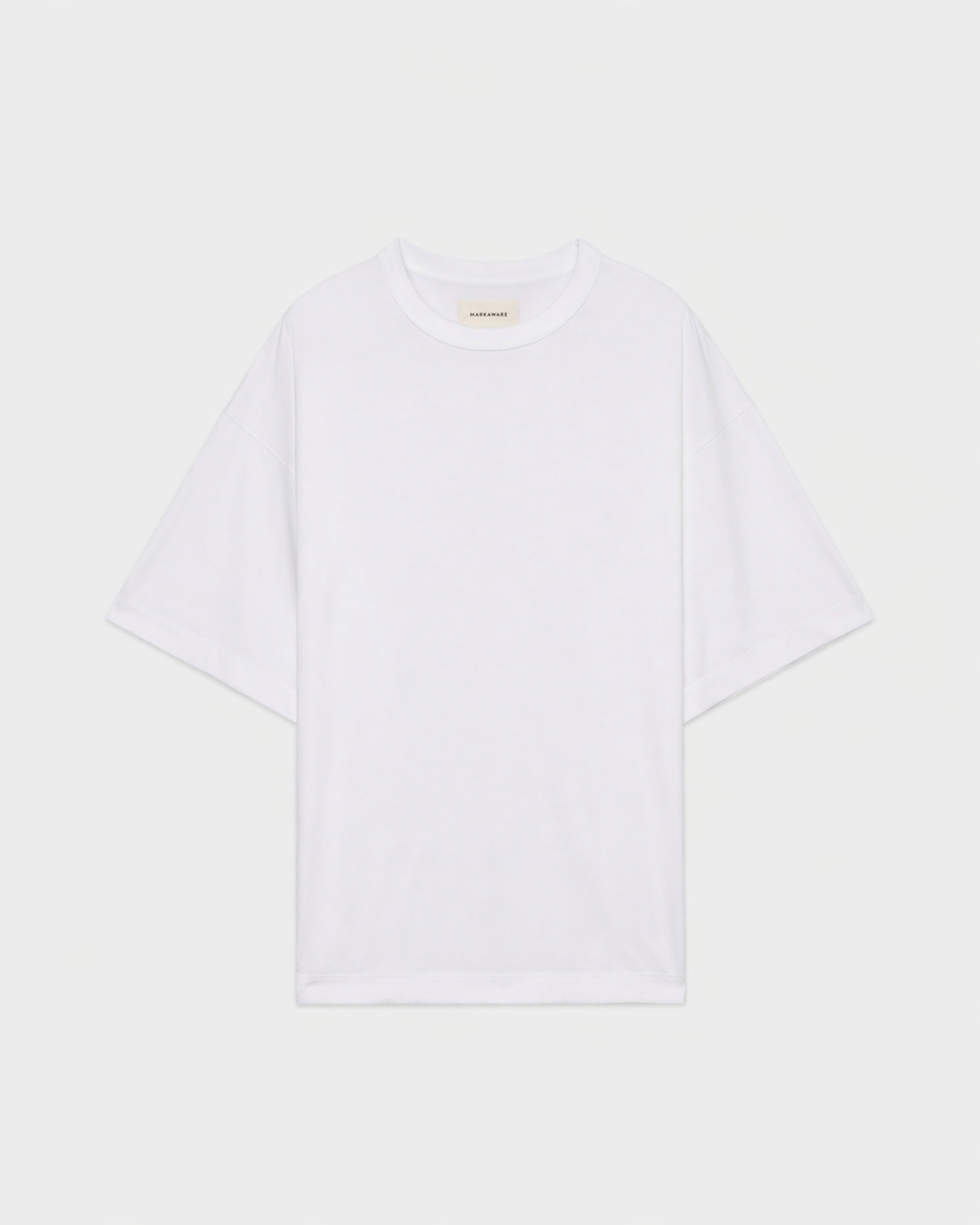 【PARKING別注】オーガニックGIZA70/2天竺 / コンフォートフィットTee, White