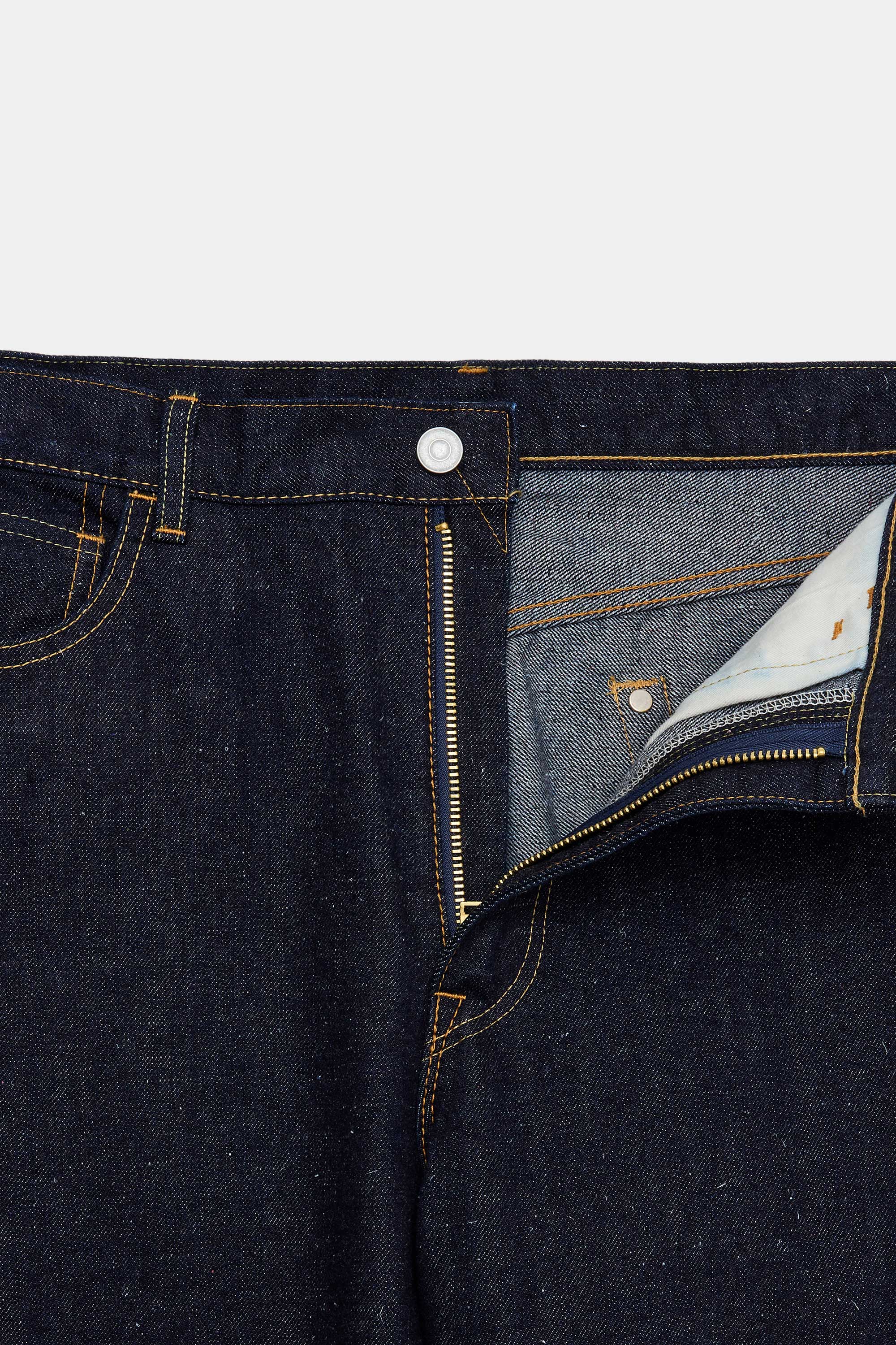 【PARKING別注】3.1oz キモノデニム / ワイドストレートデニム, Indigo