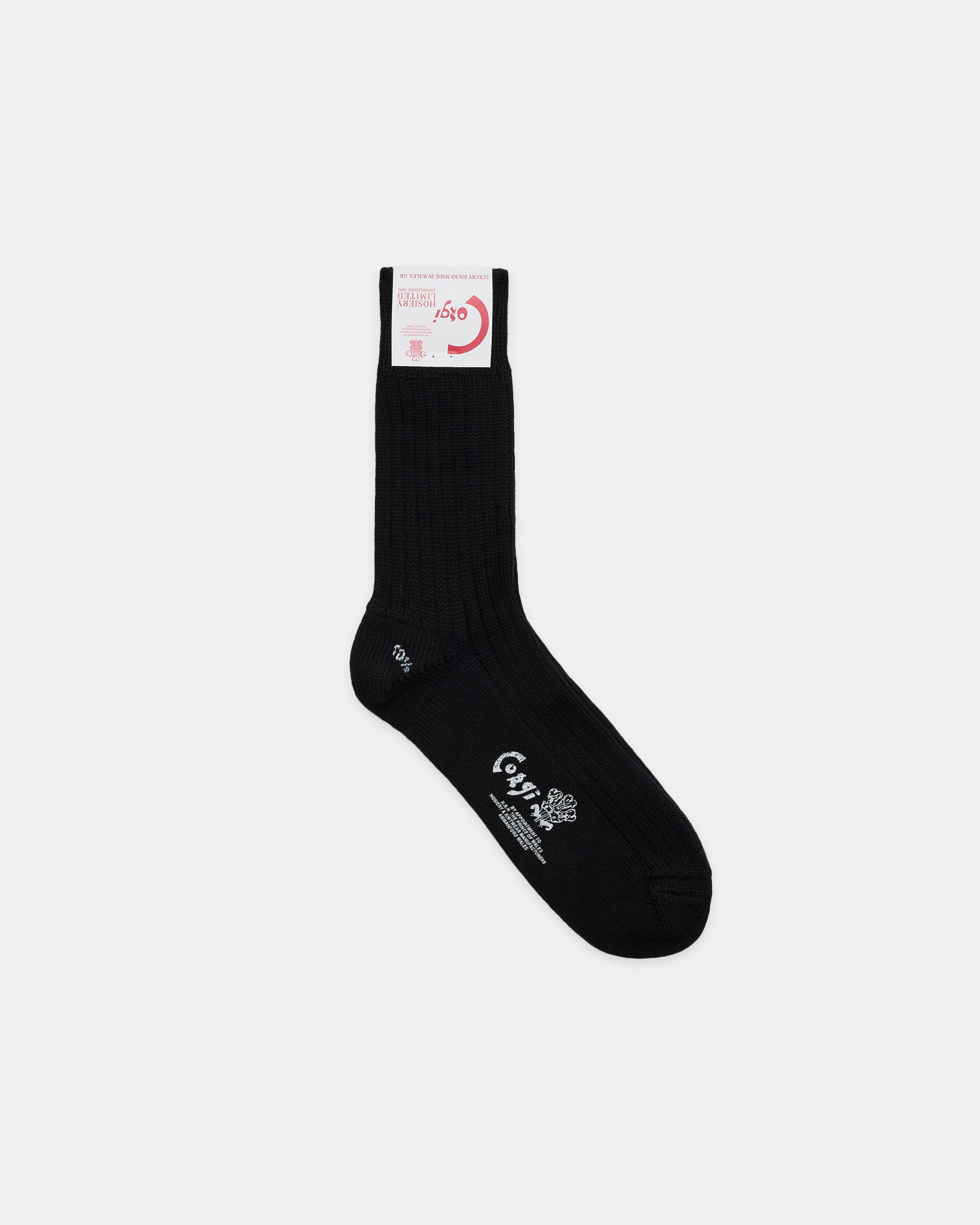 Corgi Socks ,Black