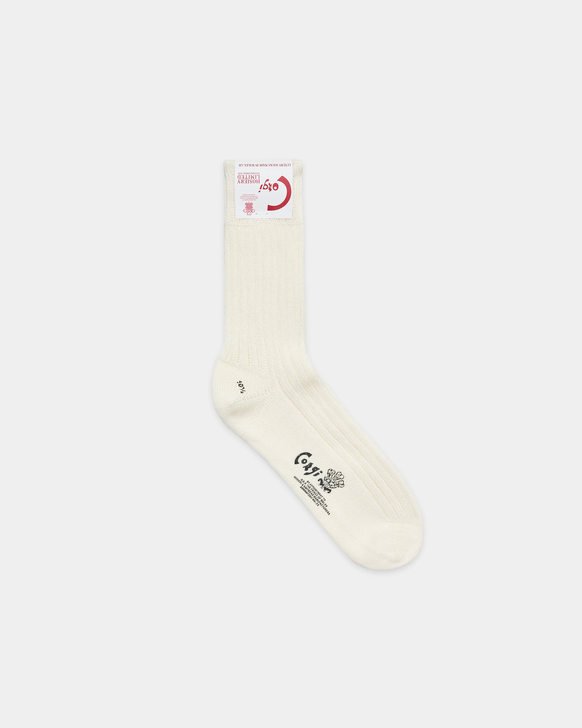 Corgi Socks ,White