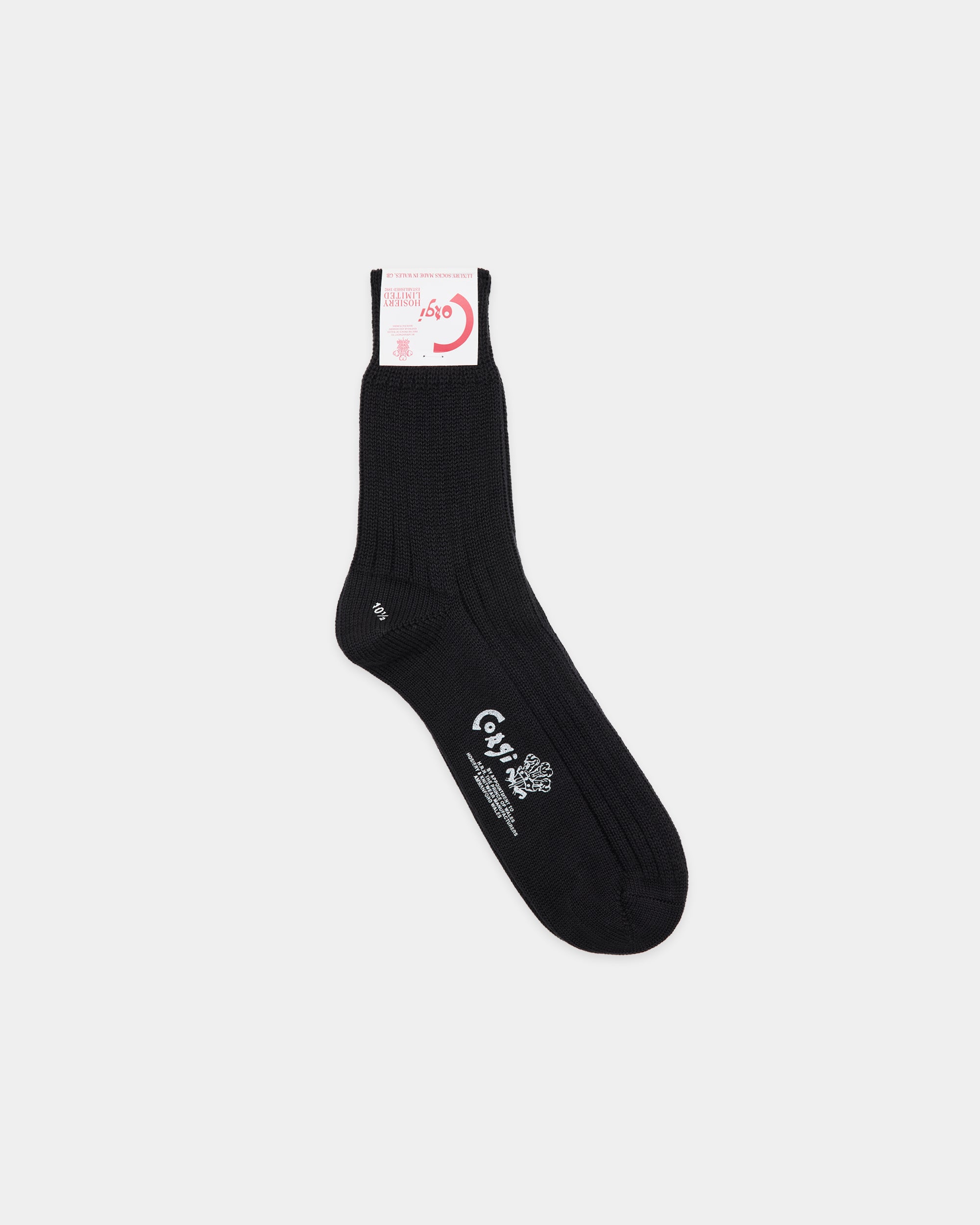 Corgi Socks, Black