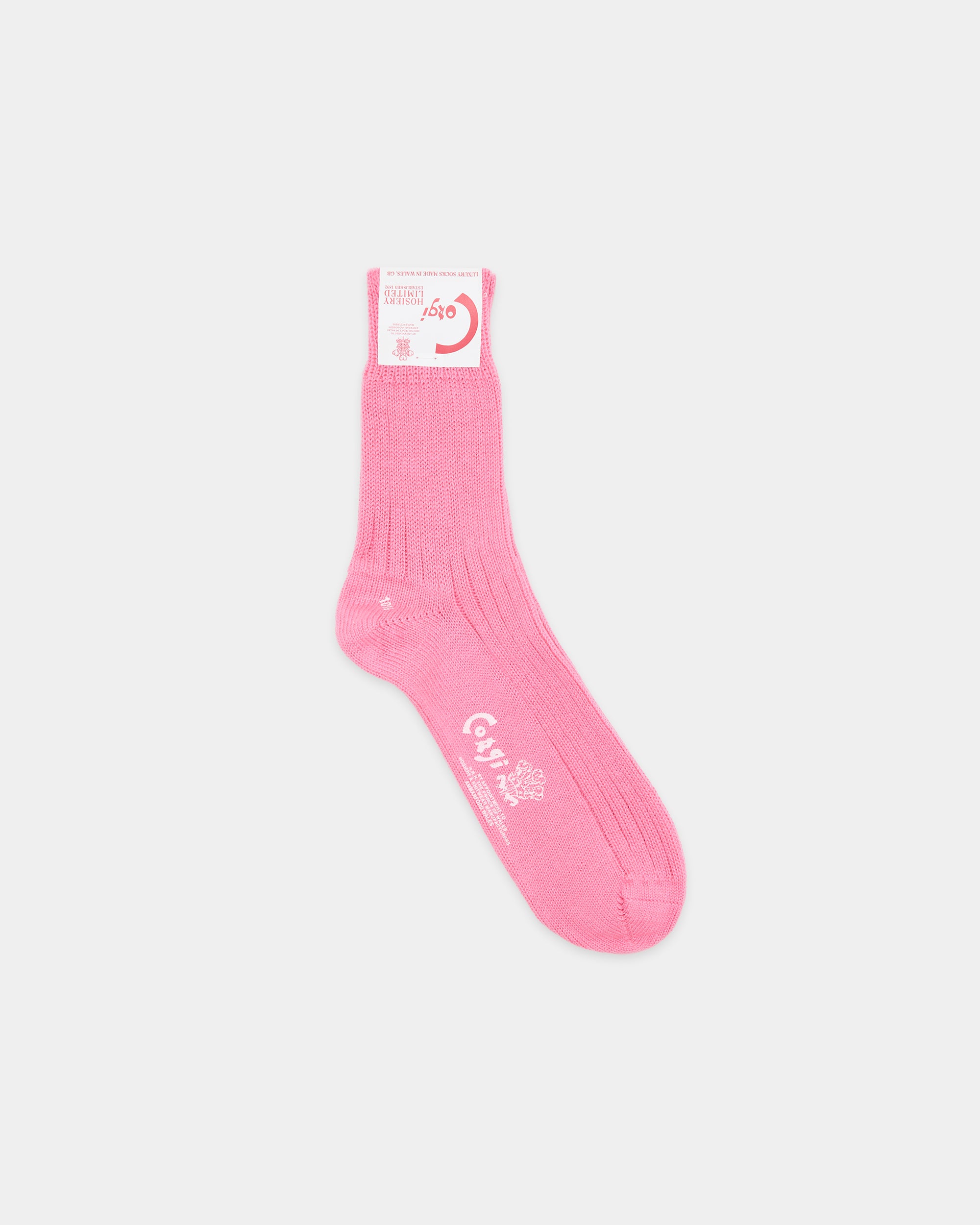 Corgi Socks, Shocking Pink