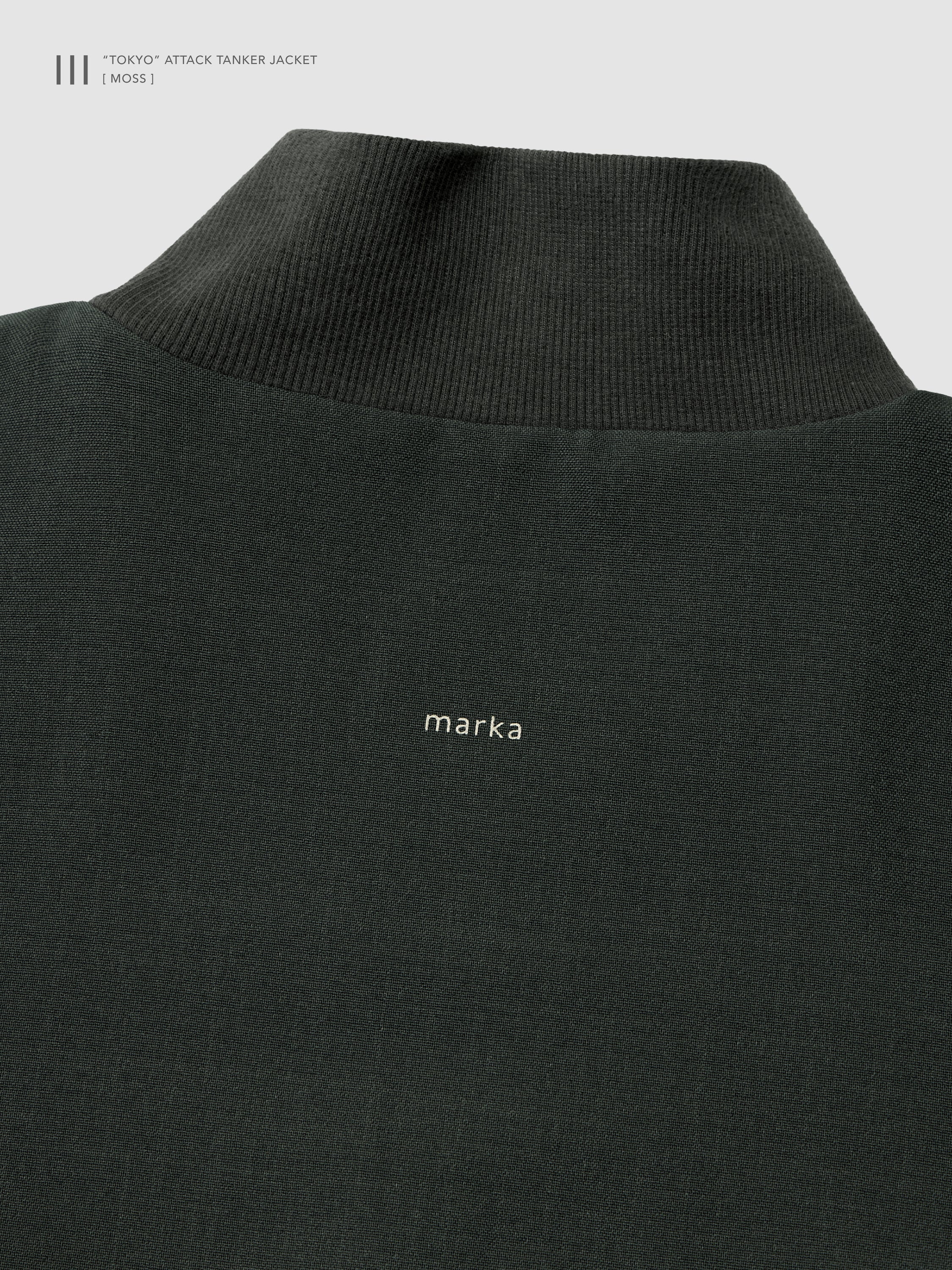【GOOPiMADE x marka】 III / “TOKYO” Attack Tanker Jacket, Moss