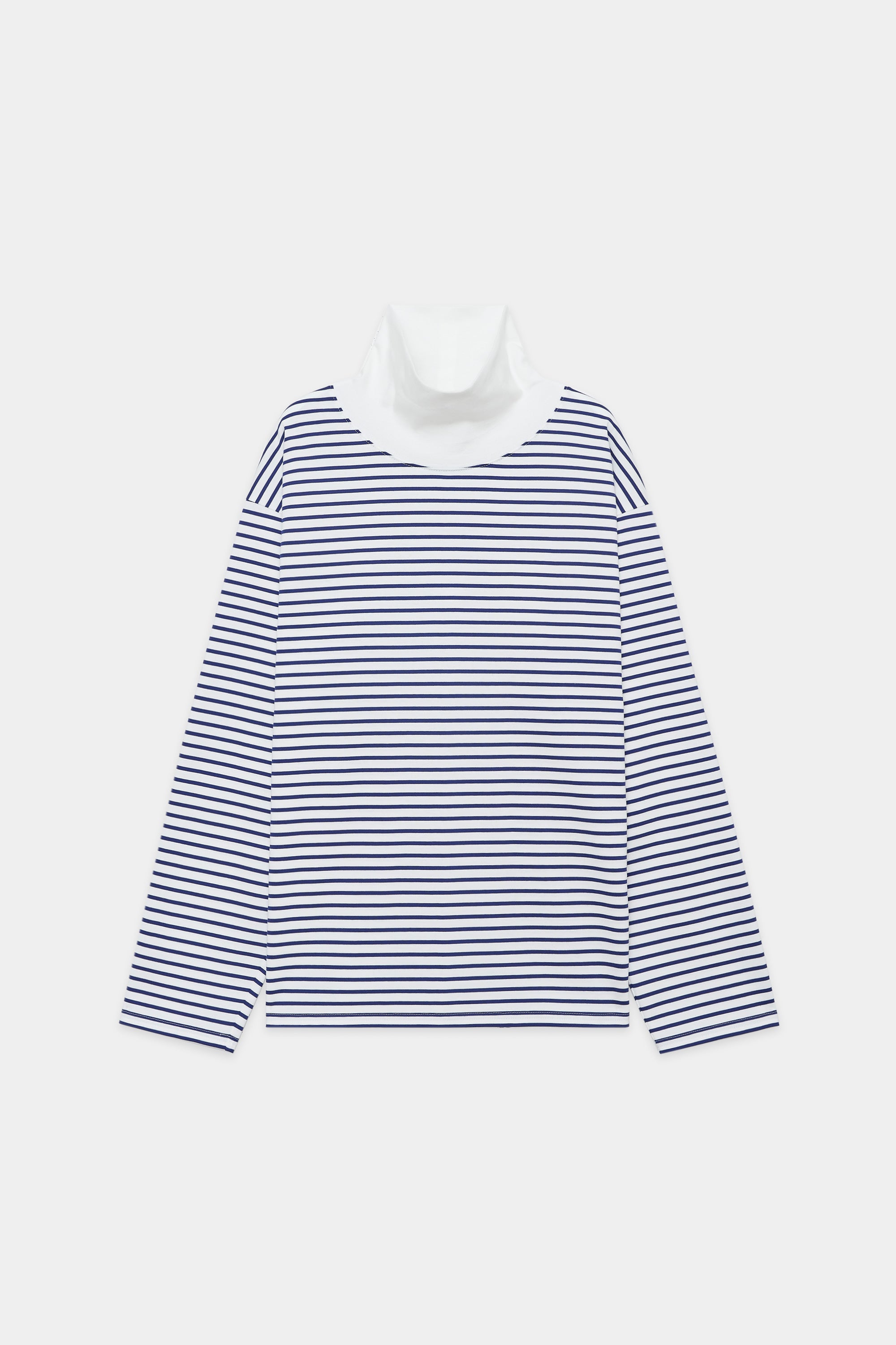 オーガニックコットンボーダー天竺 / ルーズネックTEE オーガニックコットンボーダー天竺 / ルーズネックTEE L/S