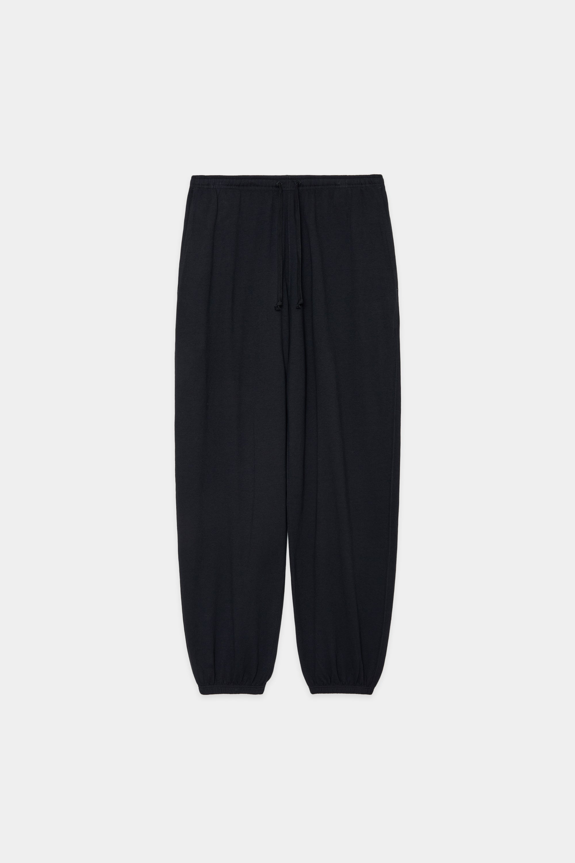 ORGANIC COTTON INREY EASY PANTS WIDE, Ink Black