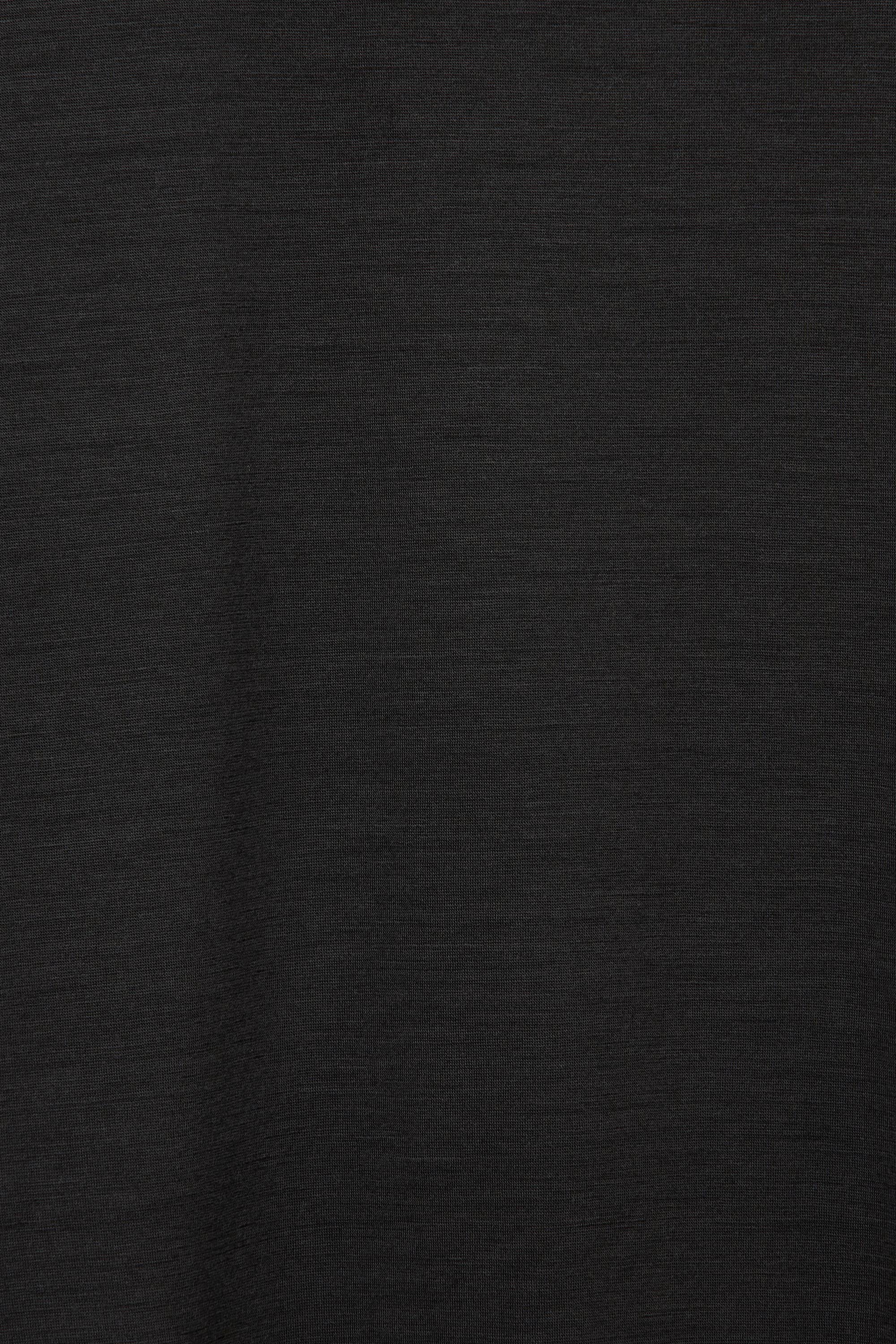 SUPER120s WOOL SINGLE JERSEY WASHABLE CREW NECK, Charcoal