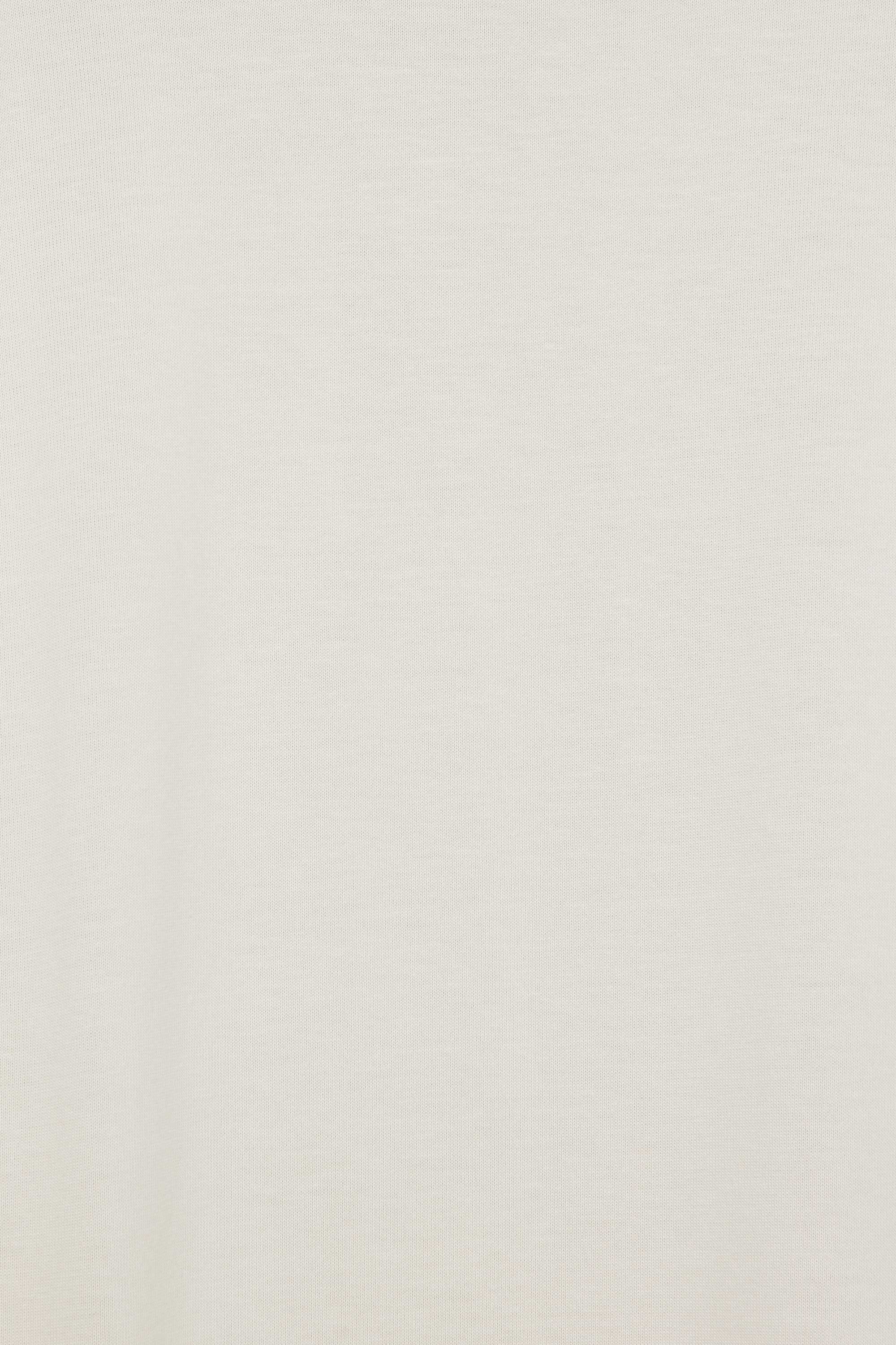 20//1 RECYCLE SUVIN ORGANIC COTTON KNIT BASE BALL TEE L/S, Off White