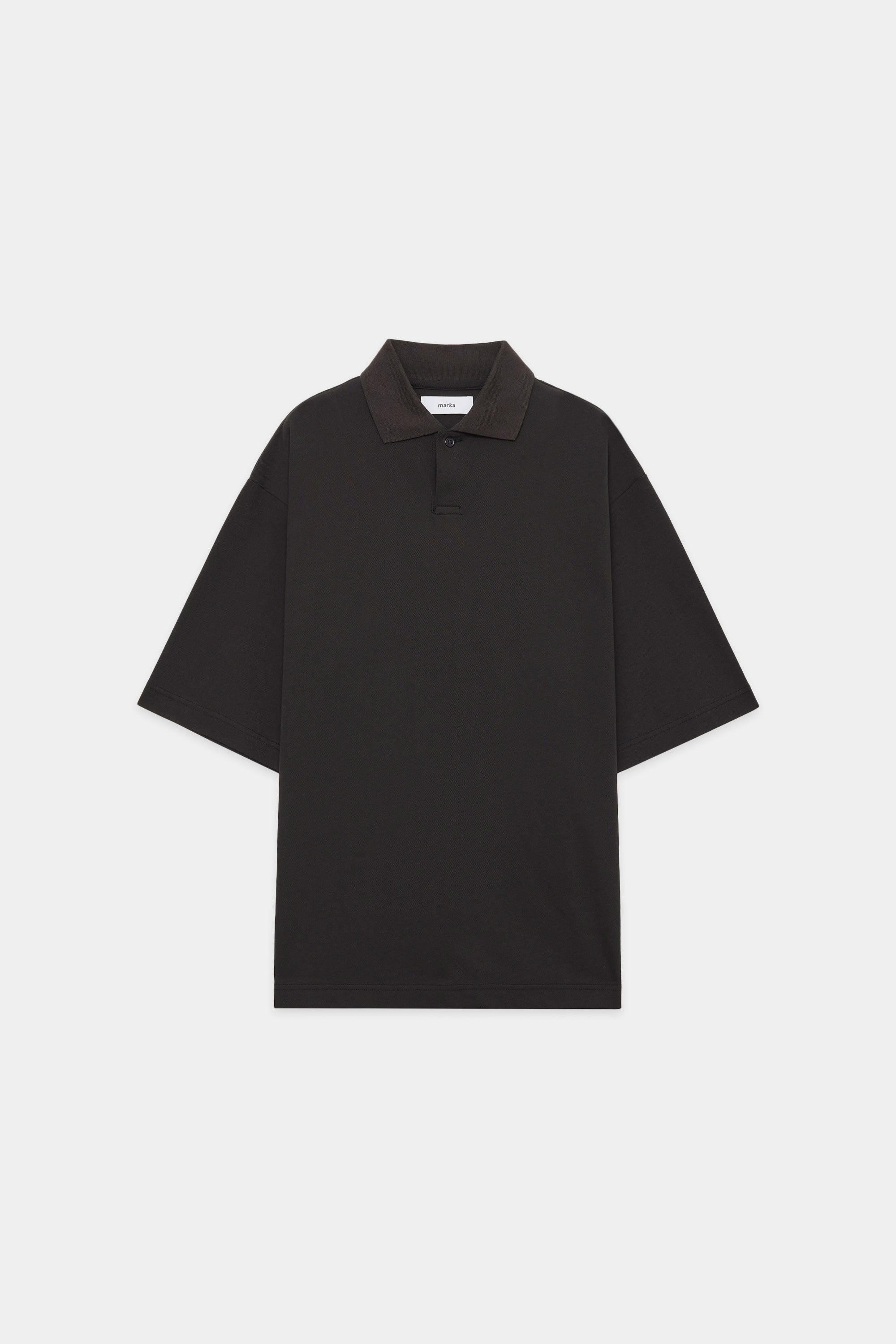 40//1 ORGANIC COTTON HIGH TWISTED PIQUE 1B POLO, Charcoal
