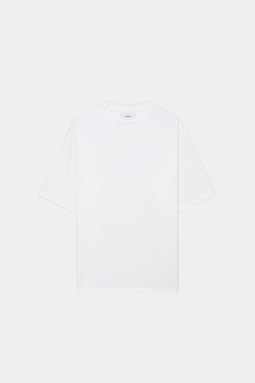 オーガニックコットン26G天竺 / クルーネック TEE, White