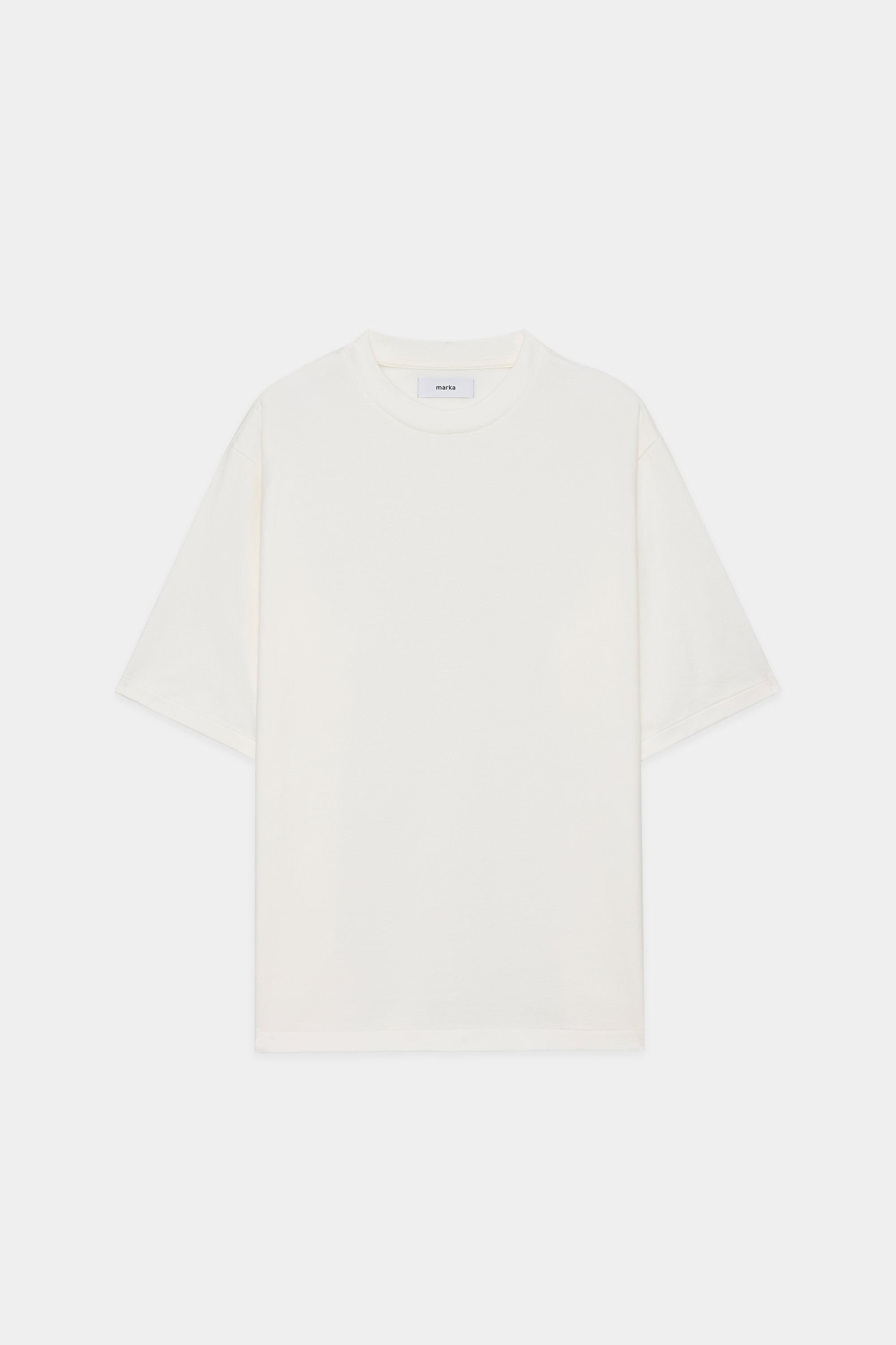 40/2丸胴天竺 / Tee S/S, White