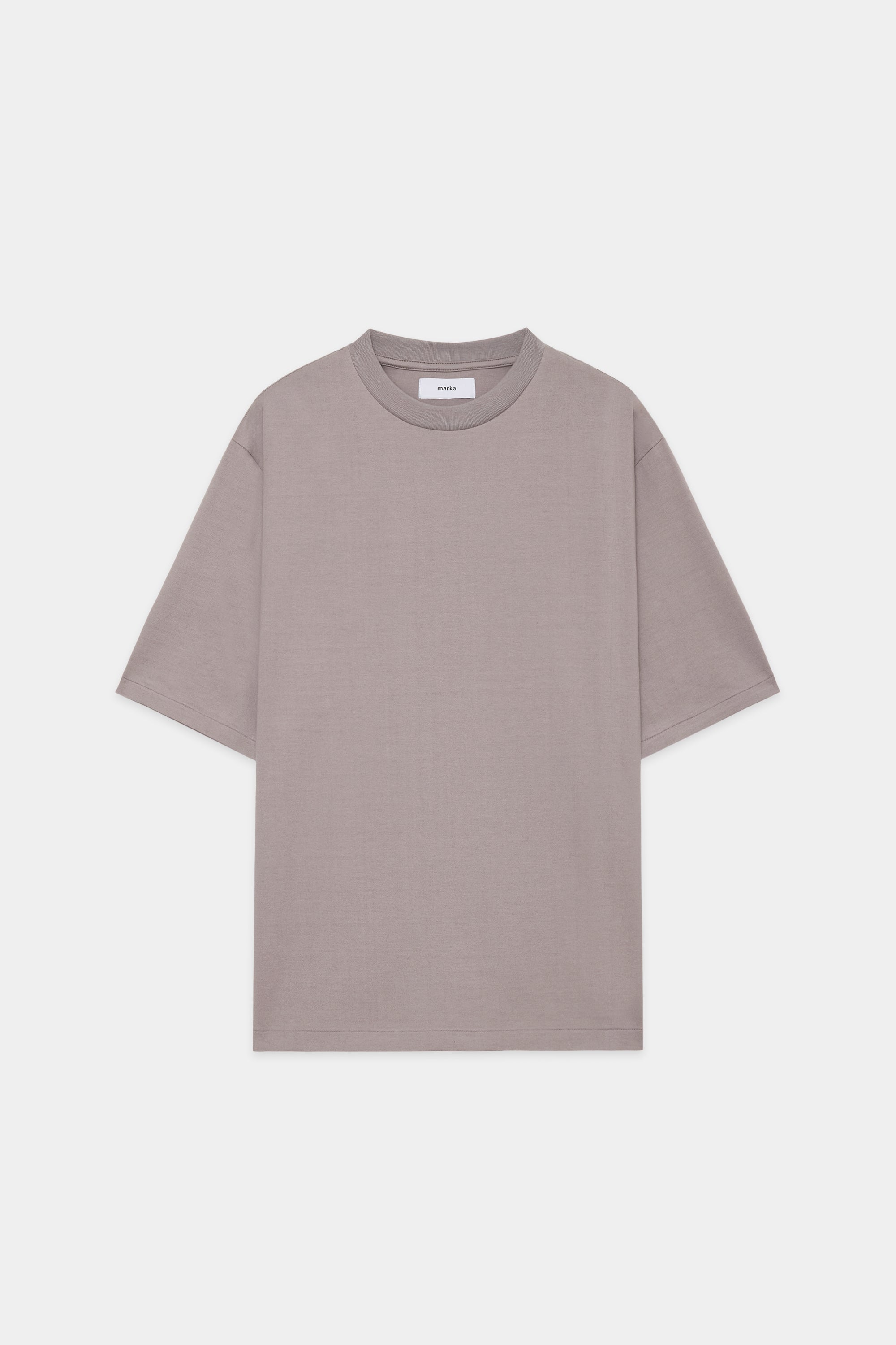 40/2 COTTON CIRCULAR KNIT Tee S/S, Gray