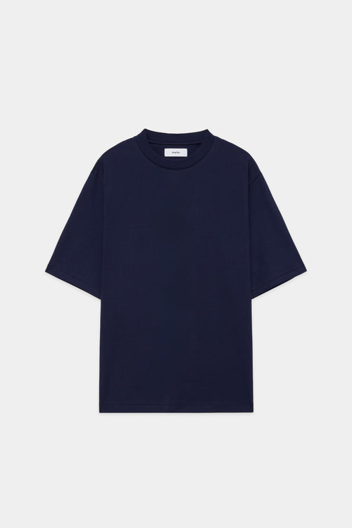 40/2 COTTON CIRCULAR KNIT Tee S/S, Navy