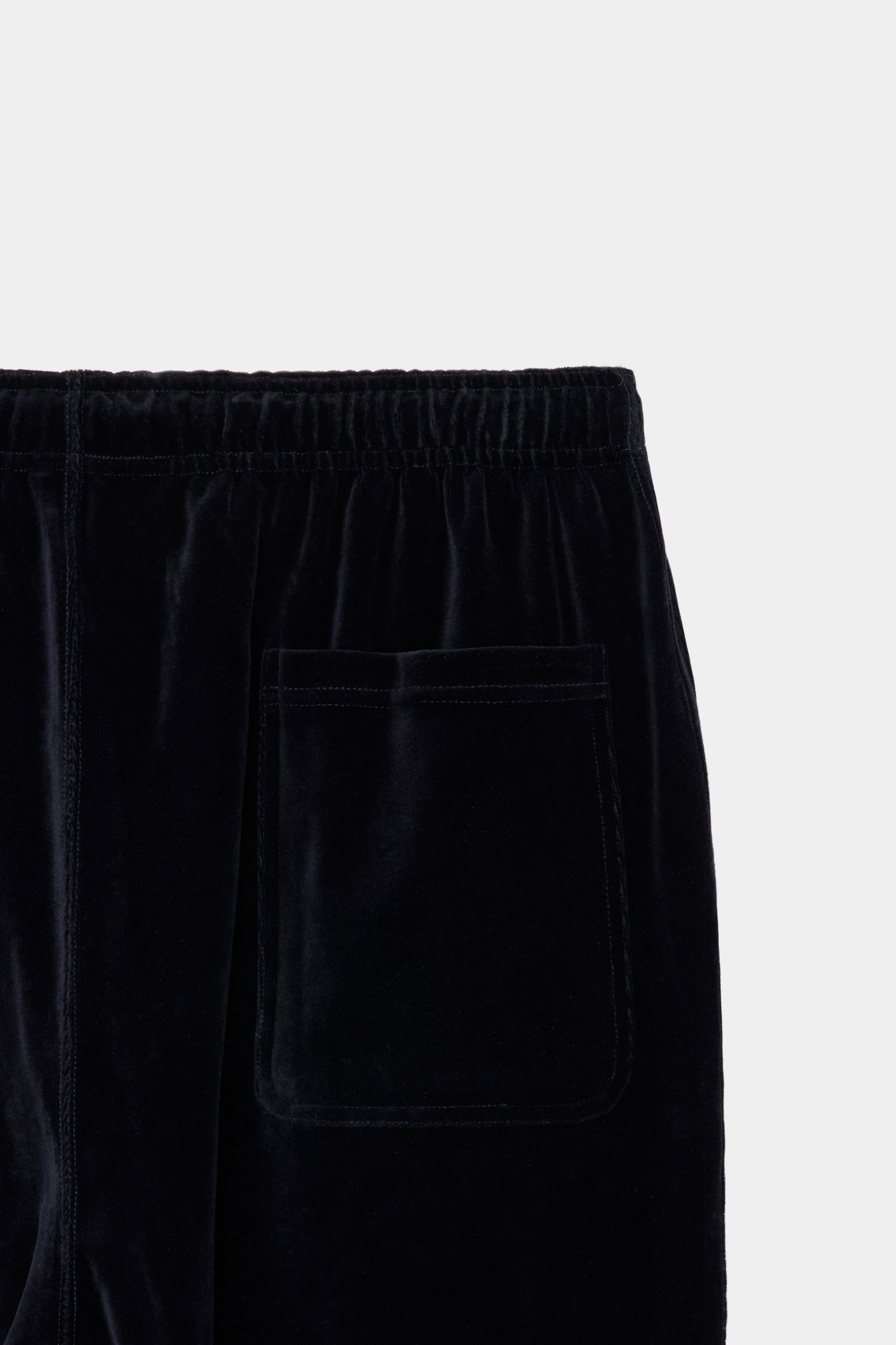 30/- ORGANIC COTTON VELOUR TRUCK PANTS, Dark Navy