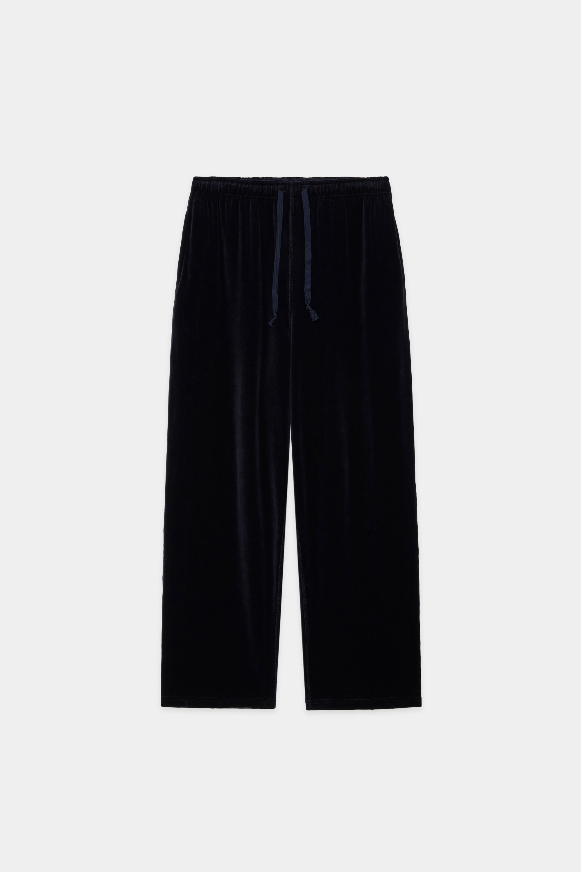 30/- ORGANIC COTTON VELOUR TRUCK PANTS, Dark Navy