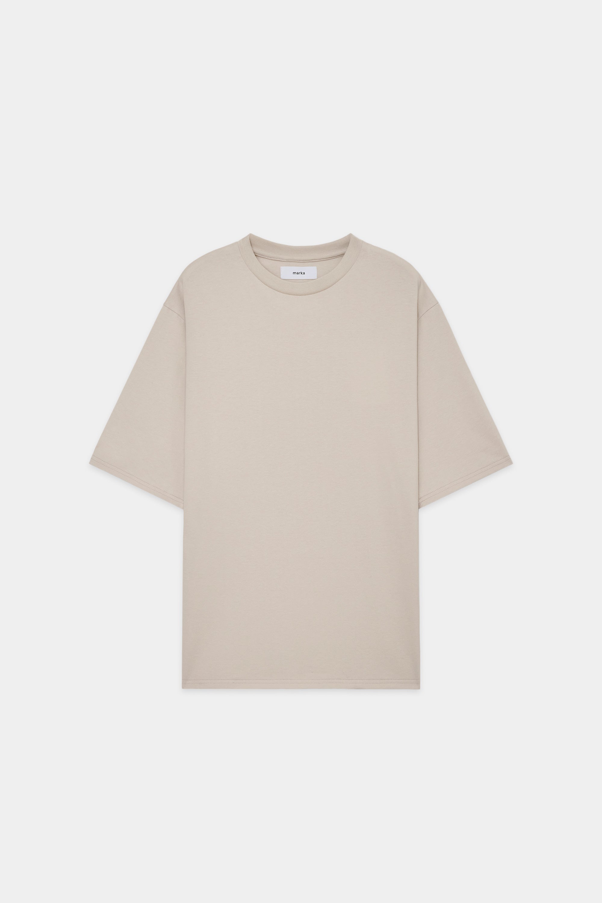 オーガニックコットン26G天竺 / クルーネックTEE, Light Gray