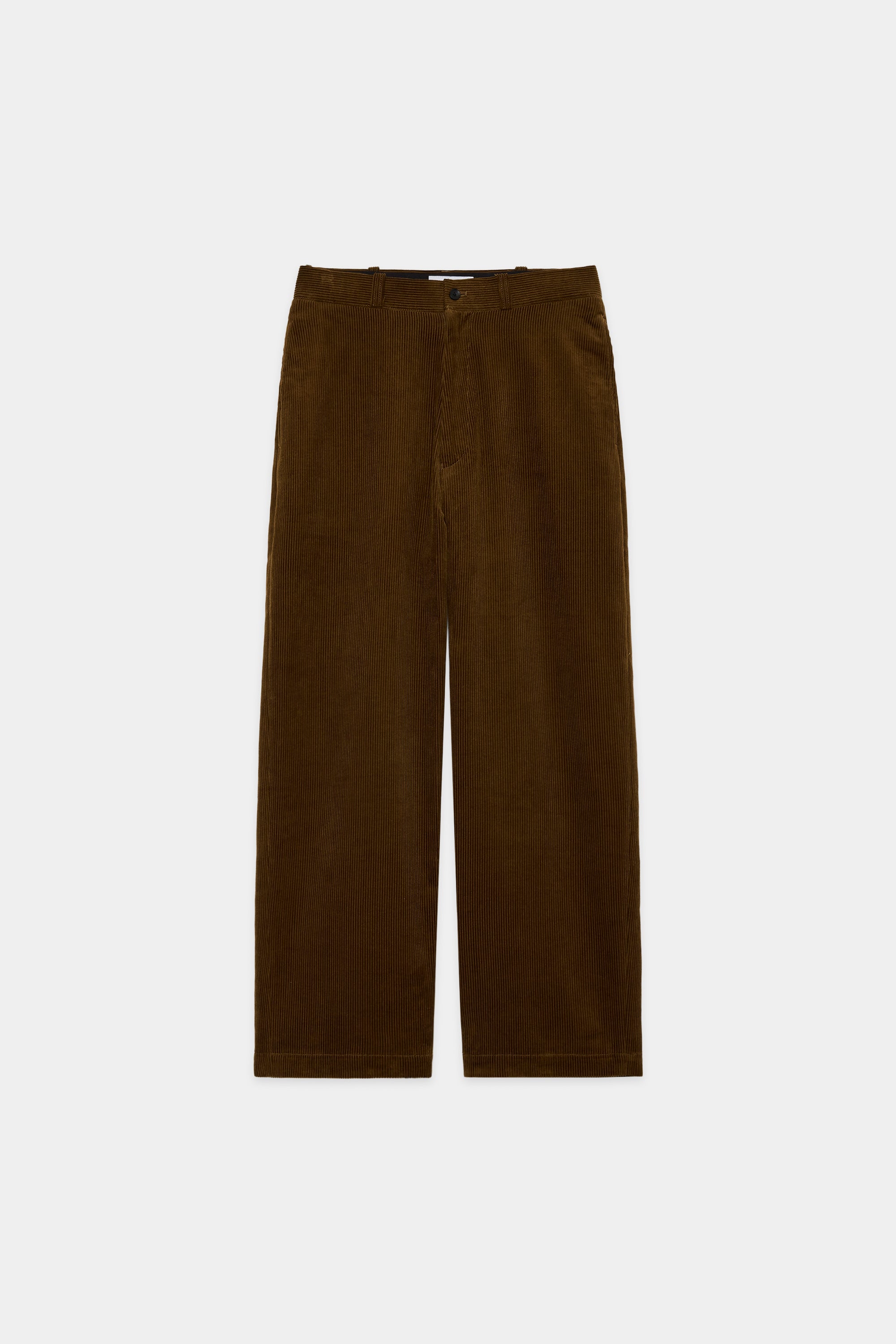 ORGANIC COTTON CORDUROY U.S.ARMY TROUSERS, Brown