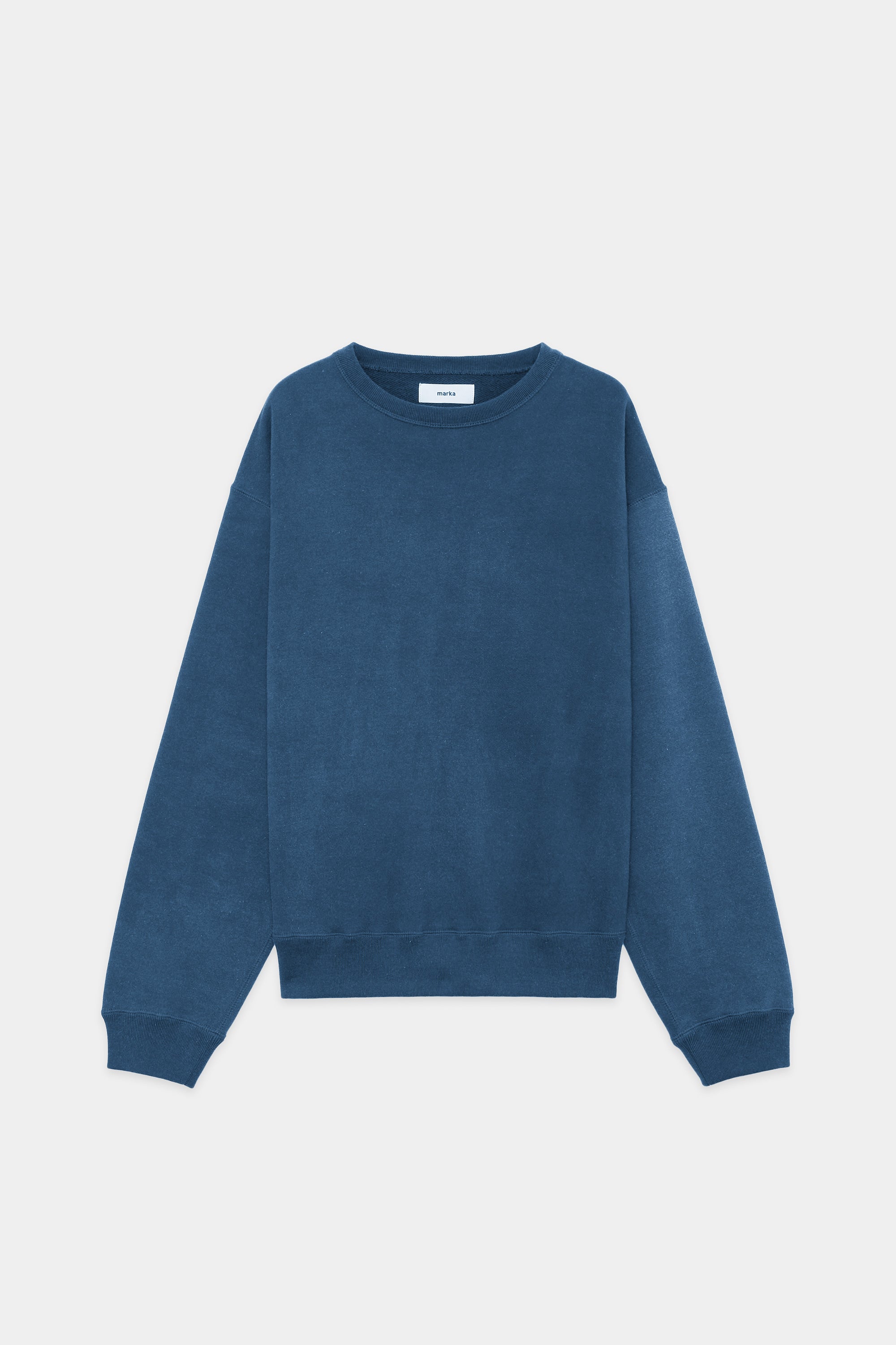 20/10 RECYCLE SUVIN ORGANIC COTTON FLEECE CREW NECK,Faded Blue