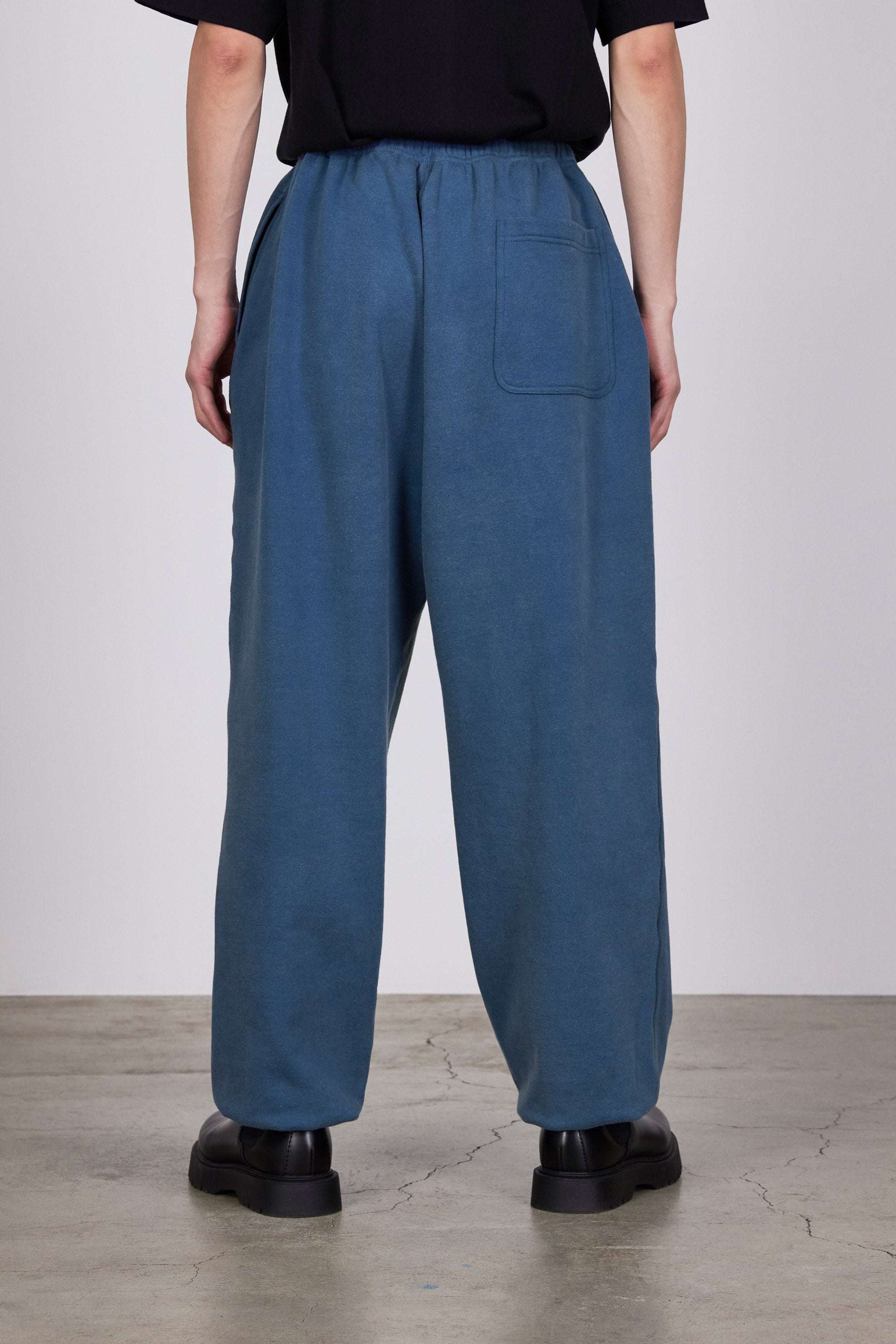 20/10 RECYCLE SUVIN ORGANIC COTTON FLEECE EASY PANTS, Faded Blue