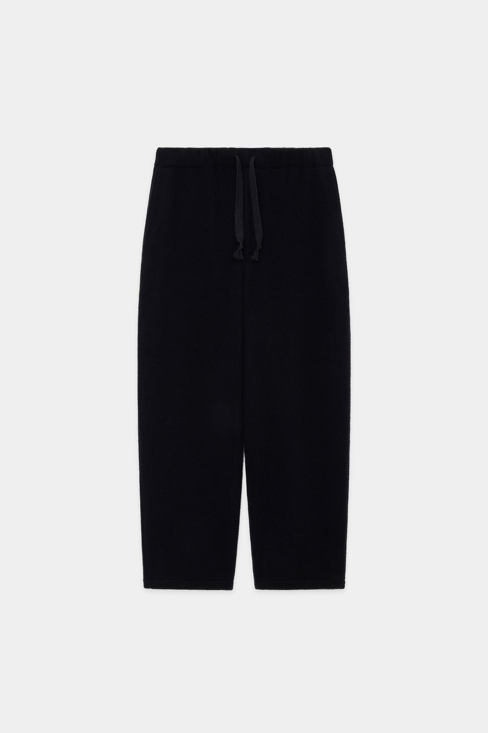 SP130's WOOL NAPPING COCOON WIDE EASY PANTS, Dark Navy