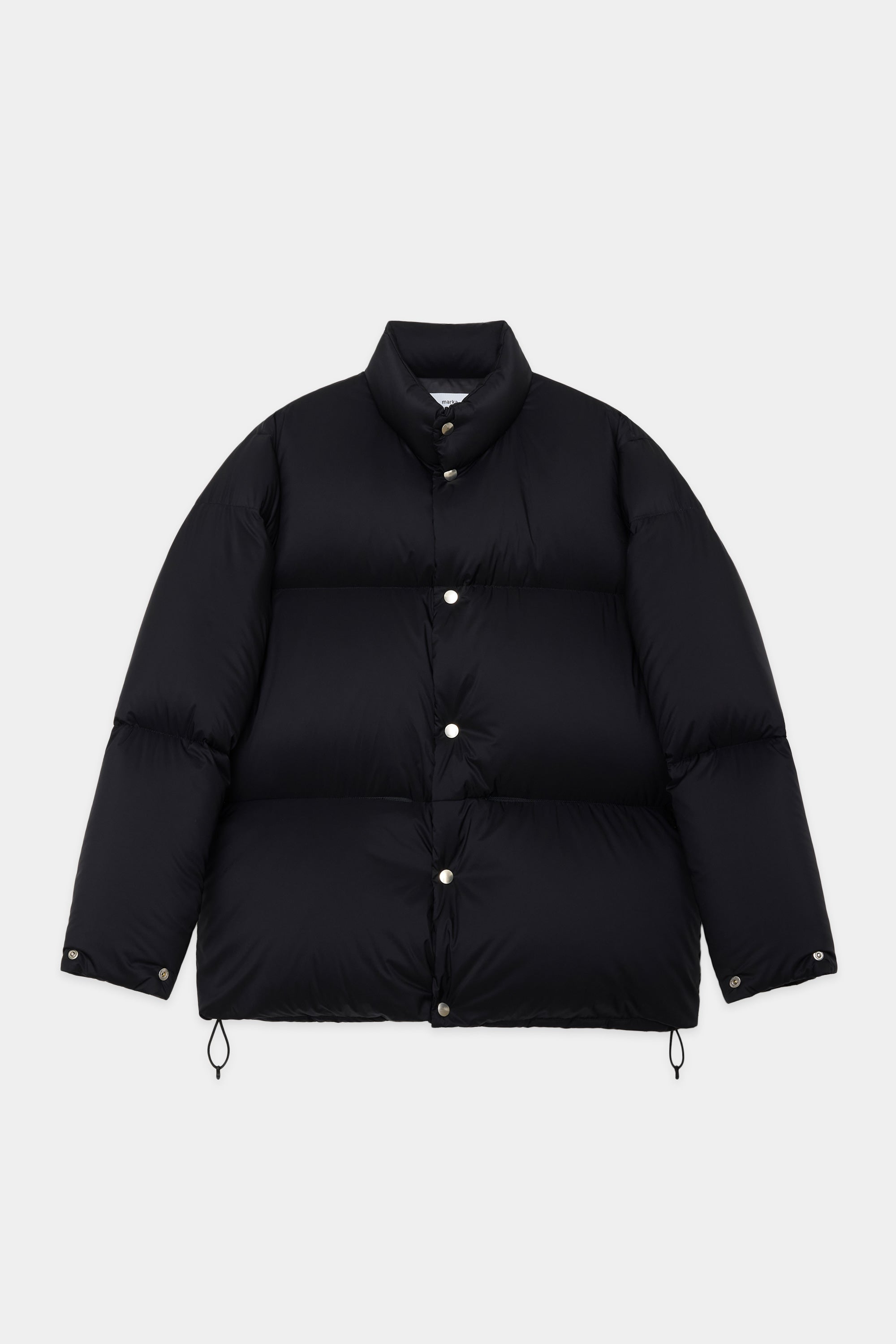 Recycle Nylon Mini Ripstop Down Jacket, Black