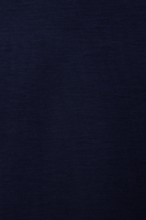 2/72 WOOL SINGLE JERSEY WASHABLE TURTLE NECK , Navy