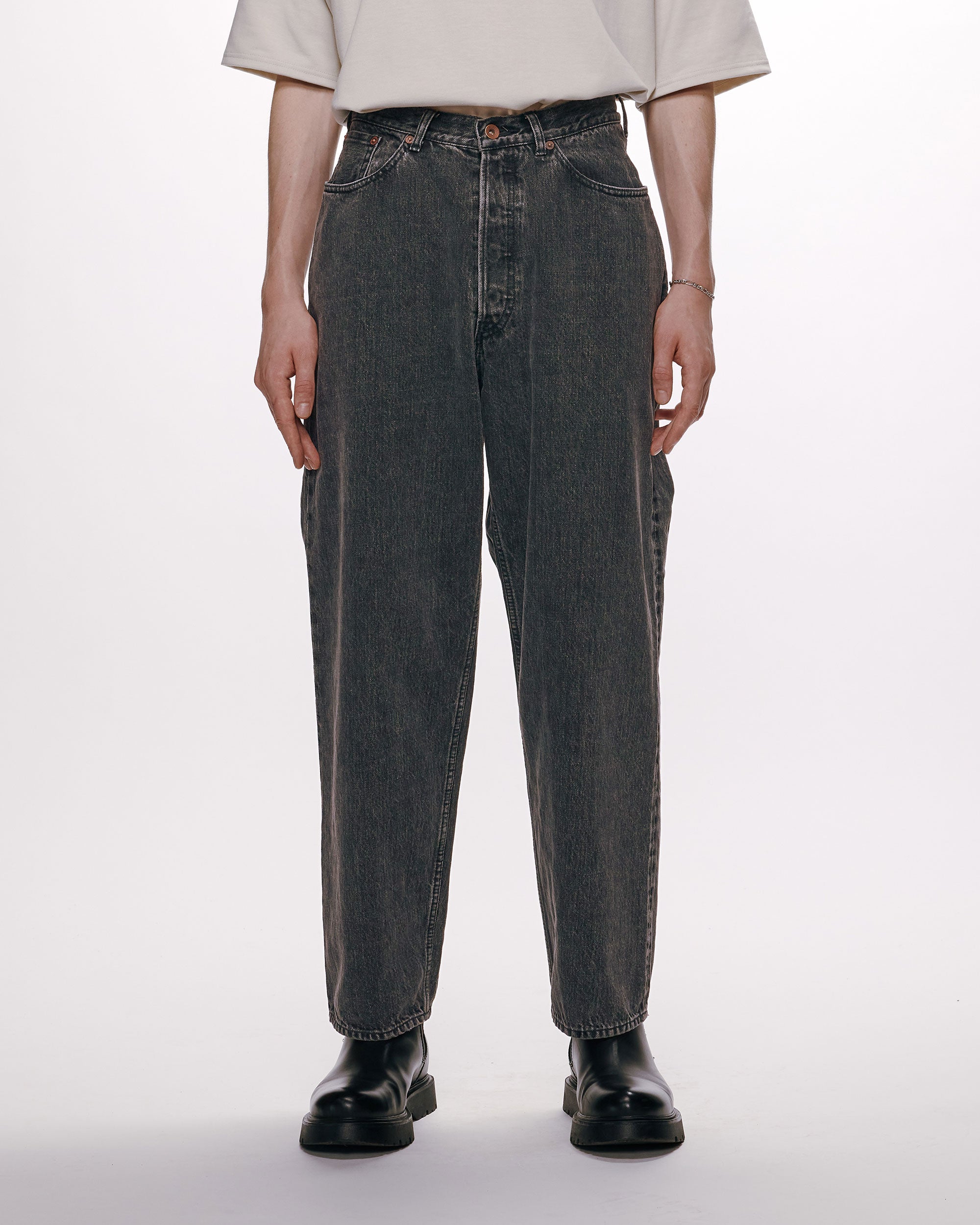 オーガニックコットン 13.5oz セルビッチデニム / コクーン