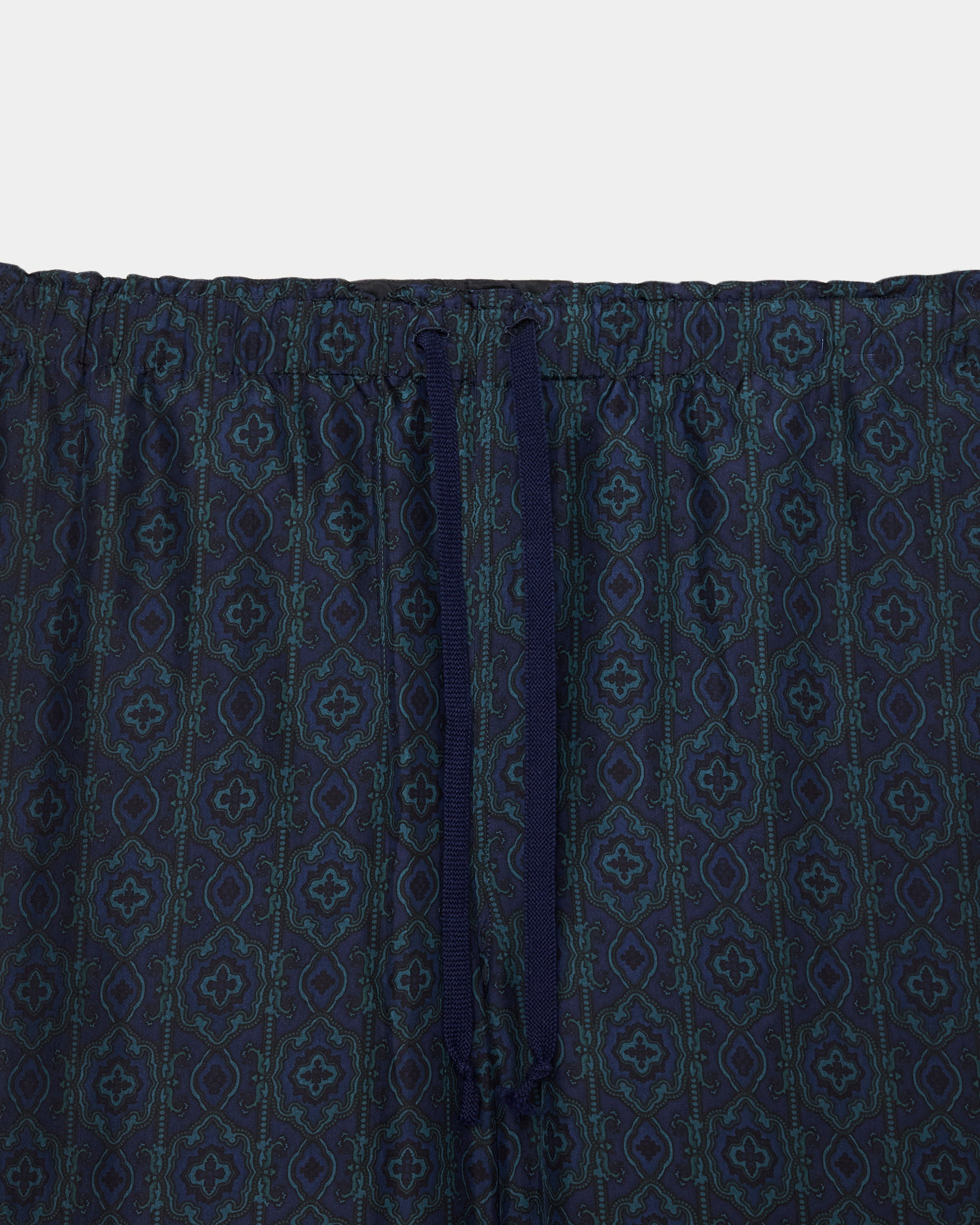 HABUTAE SILK SILK SHORTS, Damask