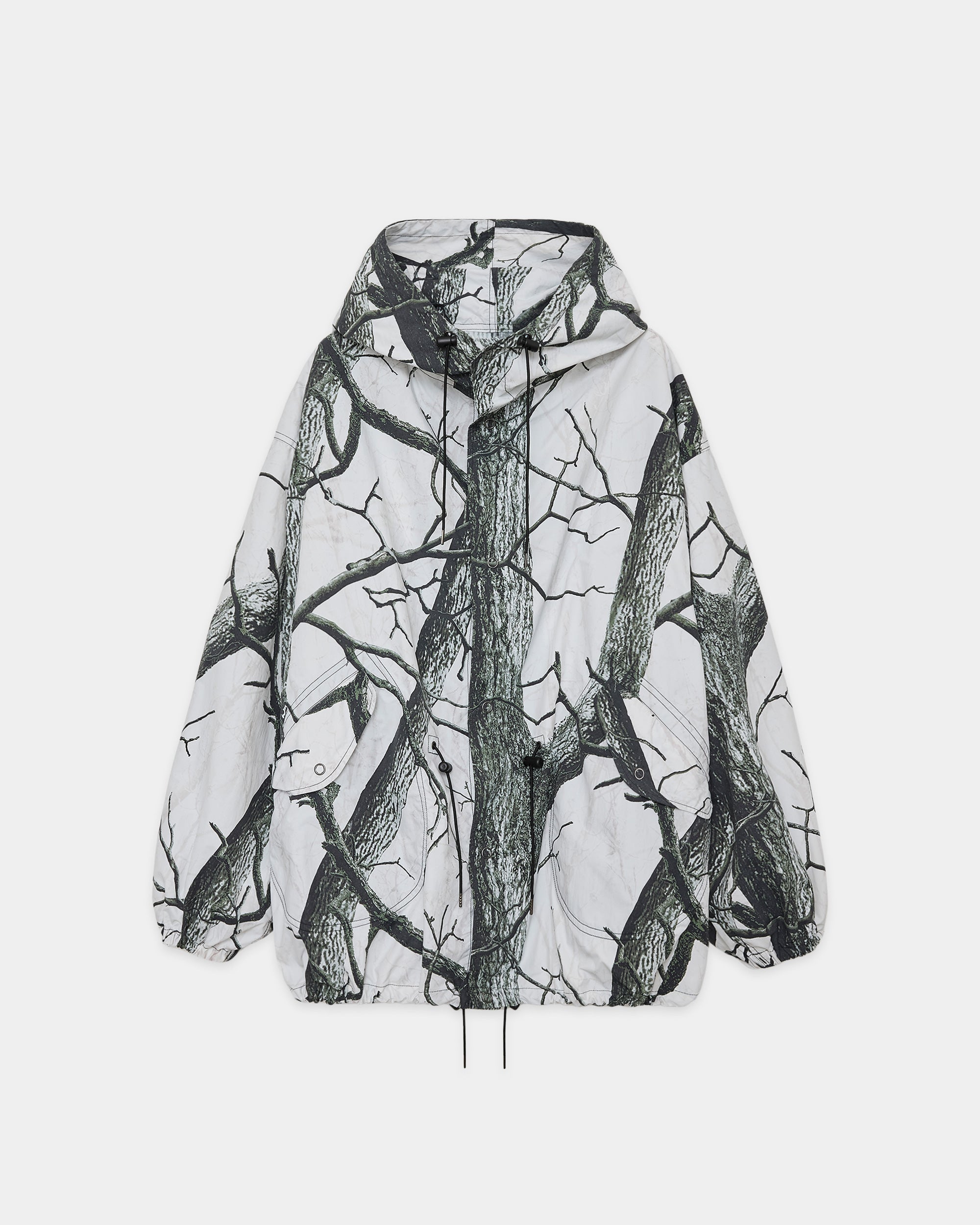 RECYCLE NYLON TUSSER SNOW PARKA, Real Tree Camo