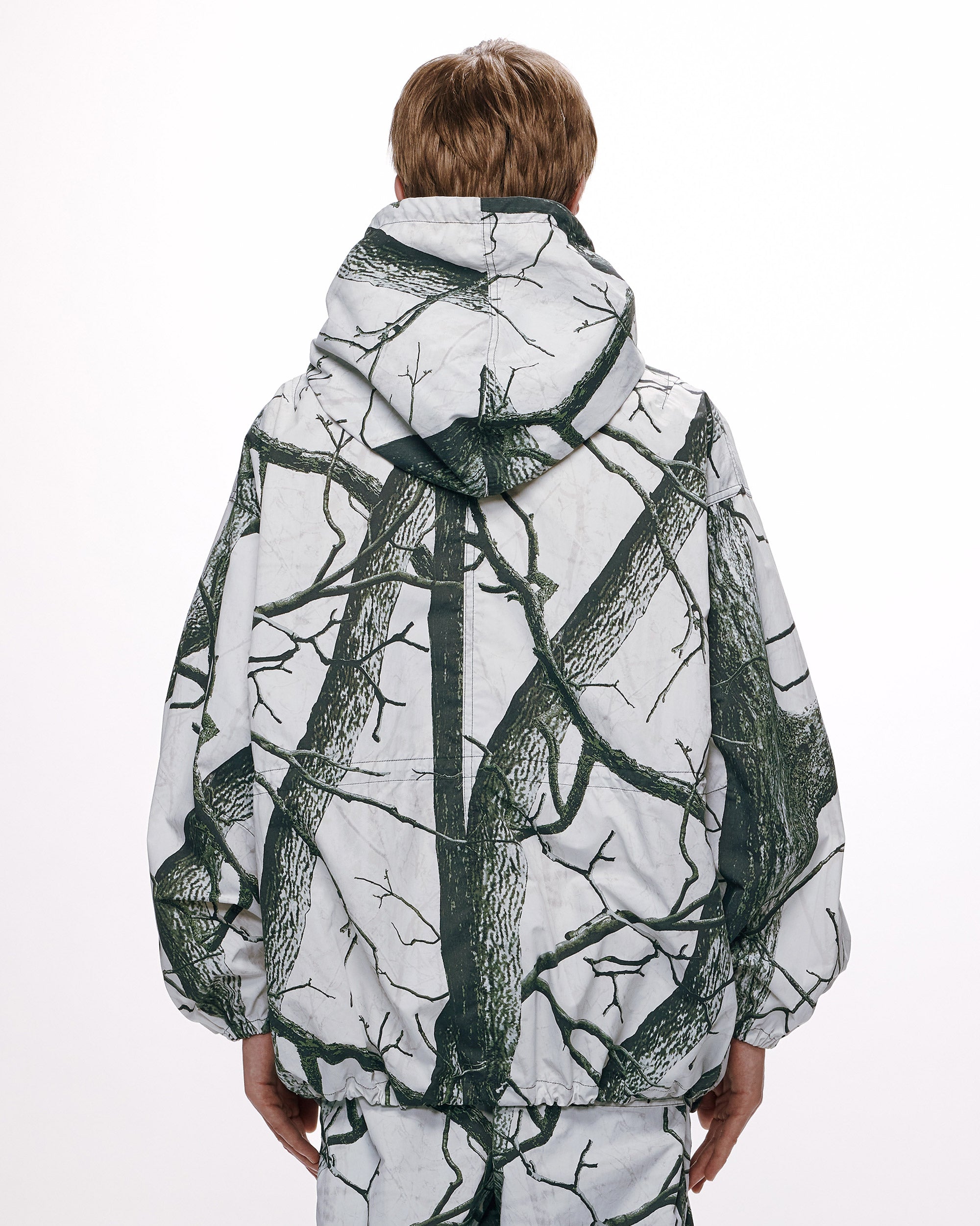 RECYCLE NYLON TUSSER SNOW PARKA, Real Tree Camo