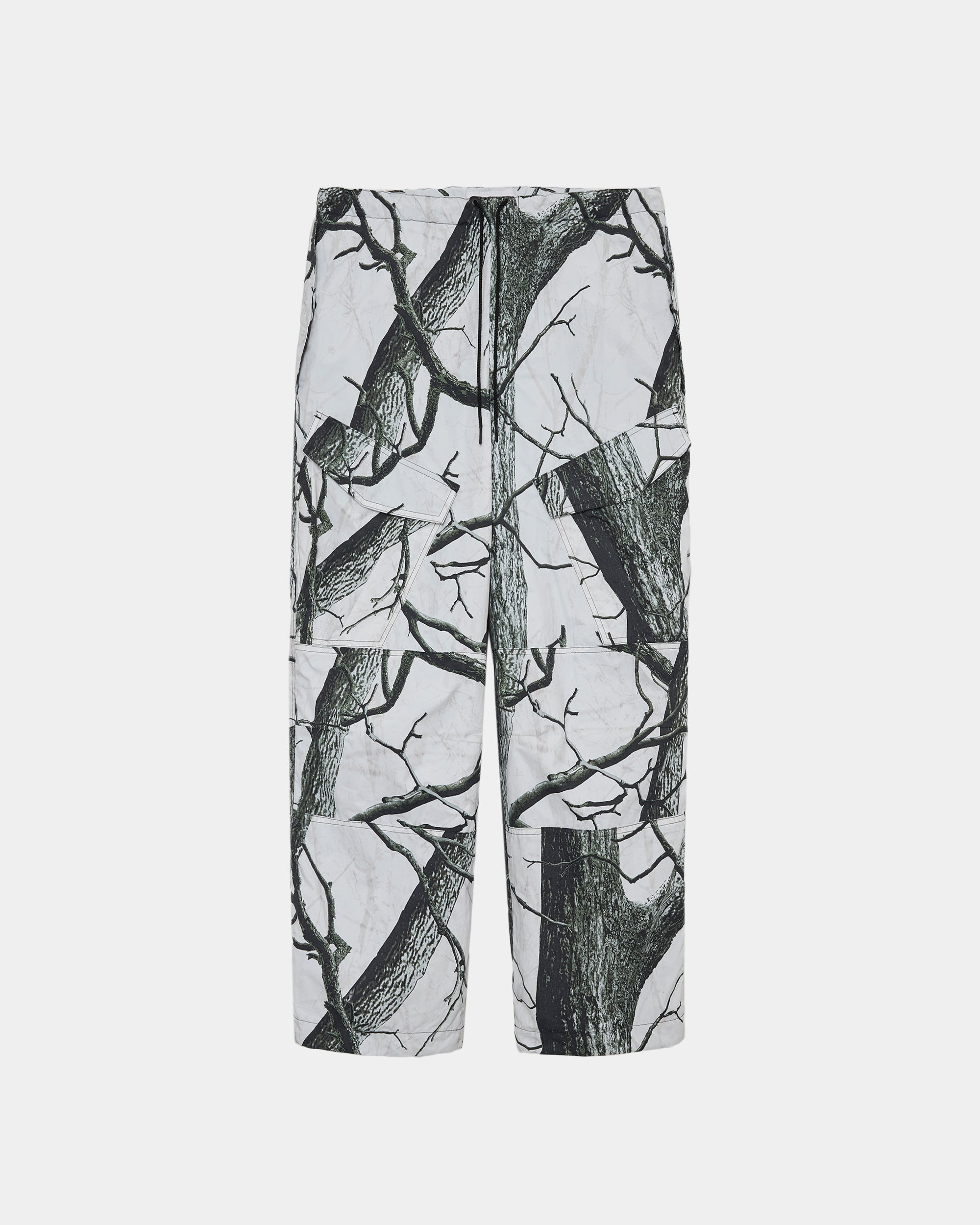 RECYCLE NYLON TUSSER RINNING CARGO PANTS, Real Tree Camo