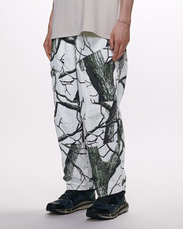 RECYCLE NYLON TUSSER RINNING CARGO PANTS, Real Tree Camo